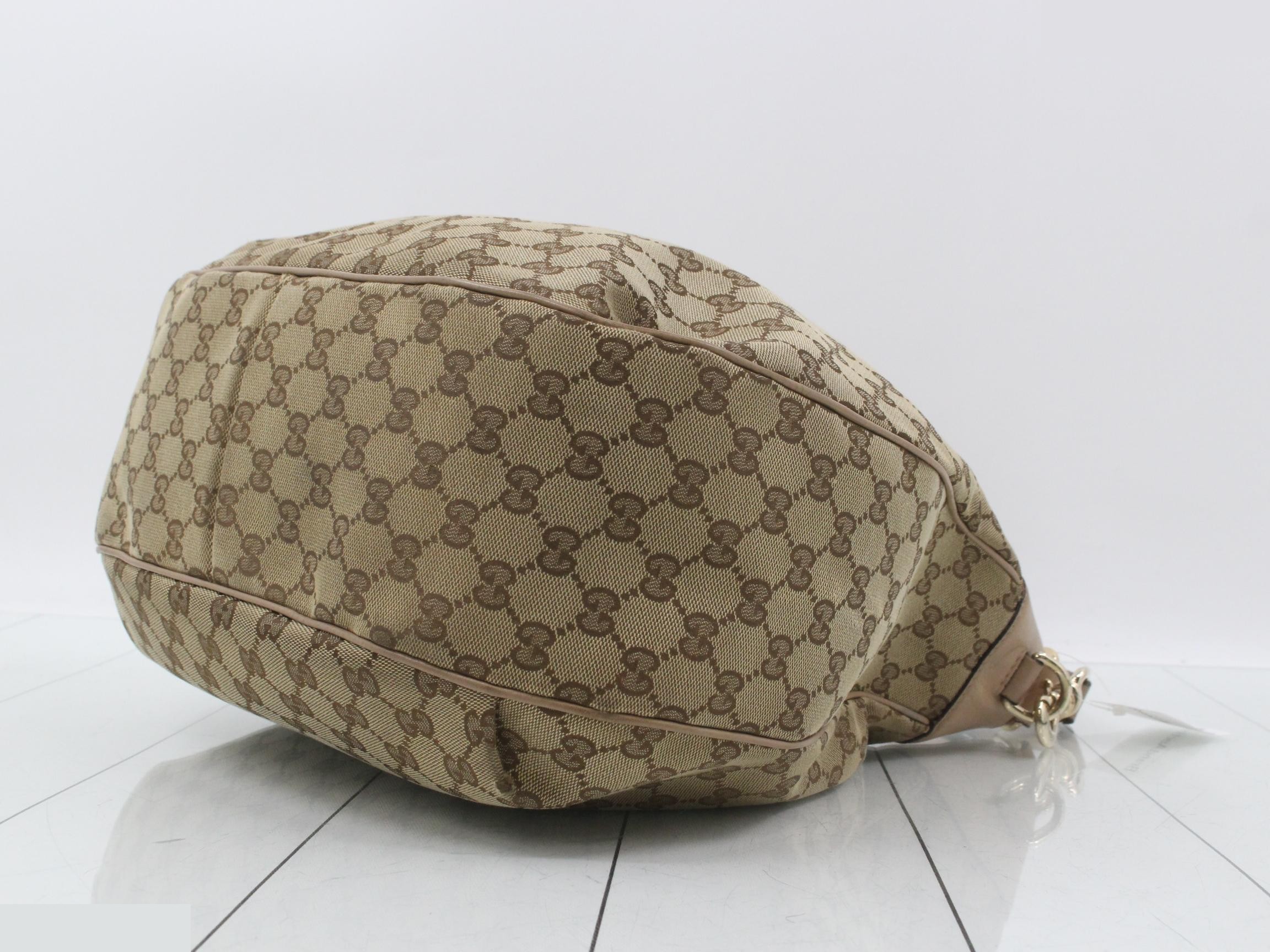 GG Canvas Horsebit 2-Way Shoulder Bag — view 6