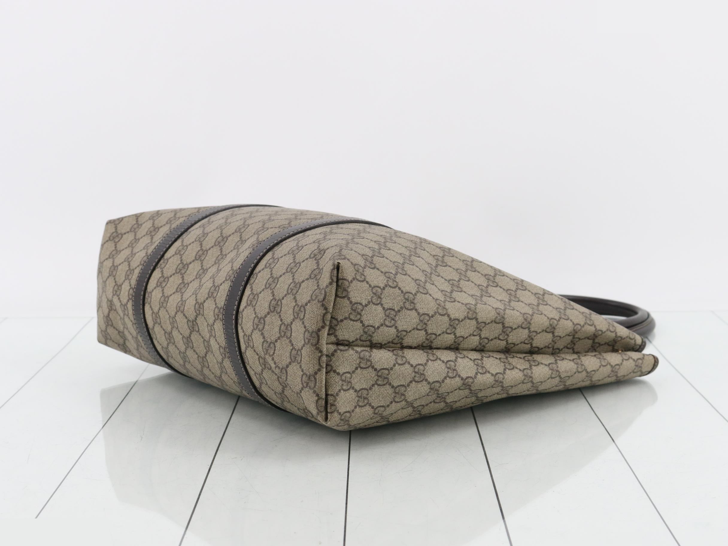 GG Supreme Leather Tote Bag — view 6