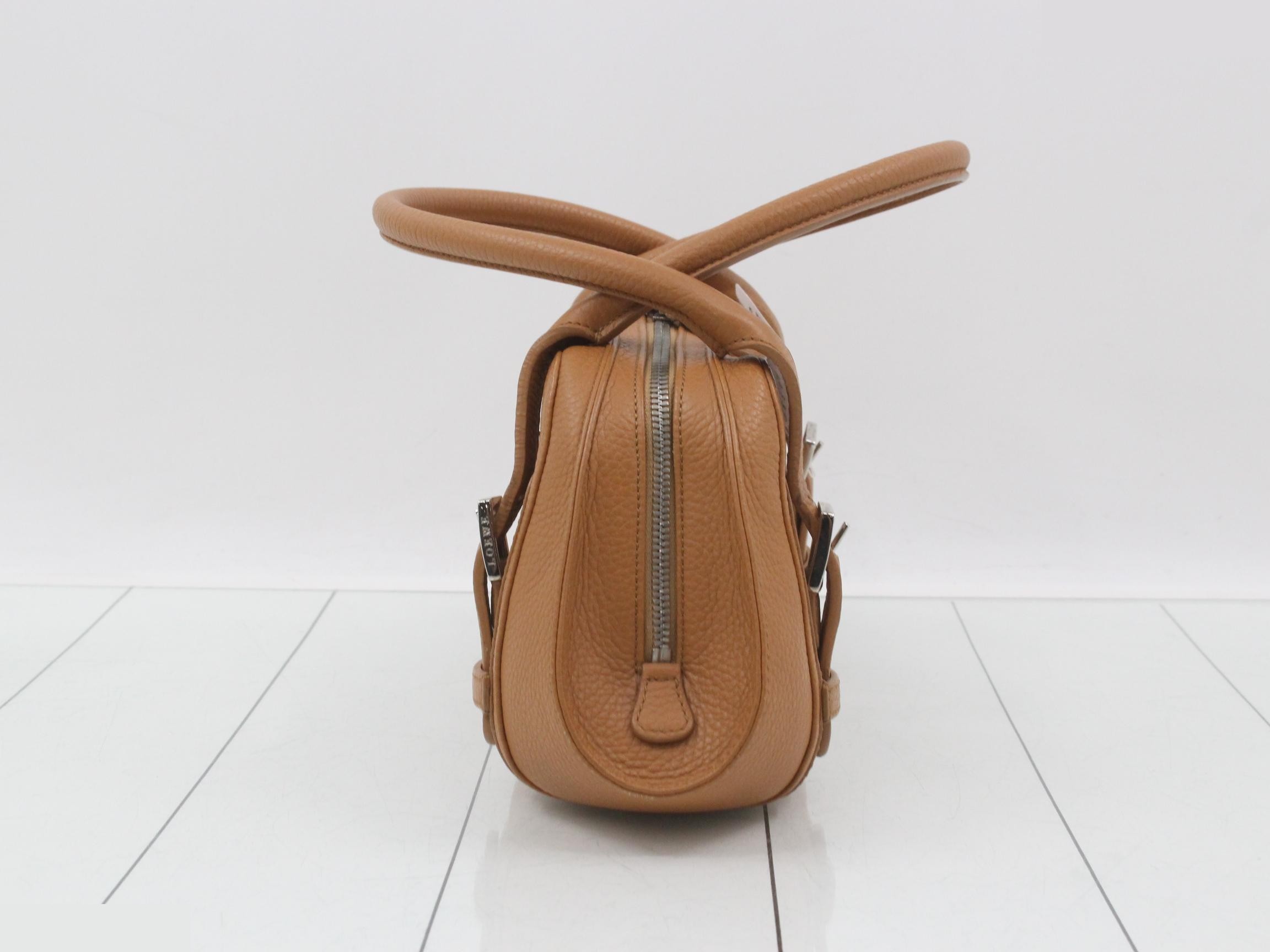 Senda Light Brown Leather Handbag — view 4