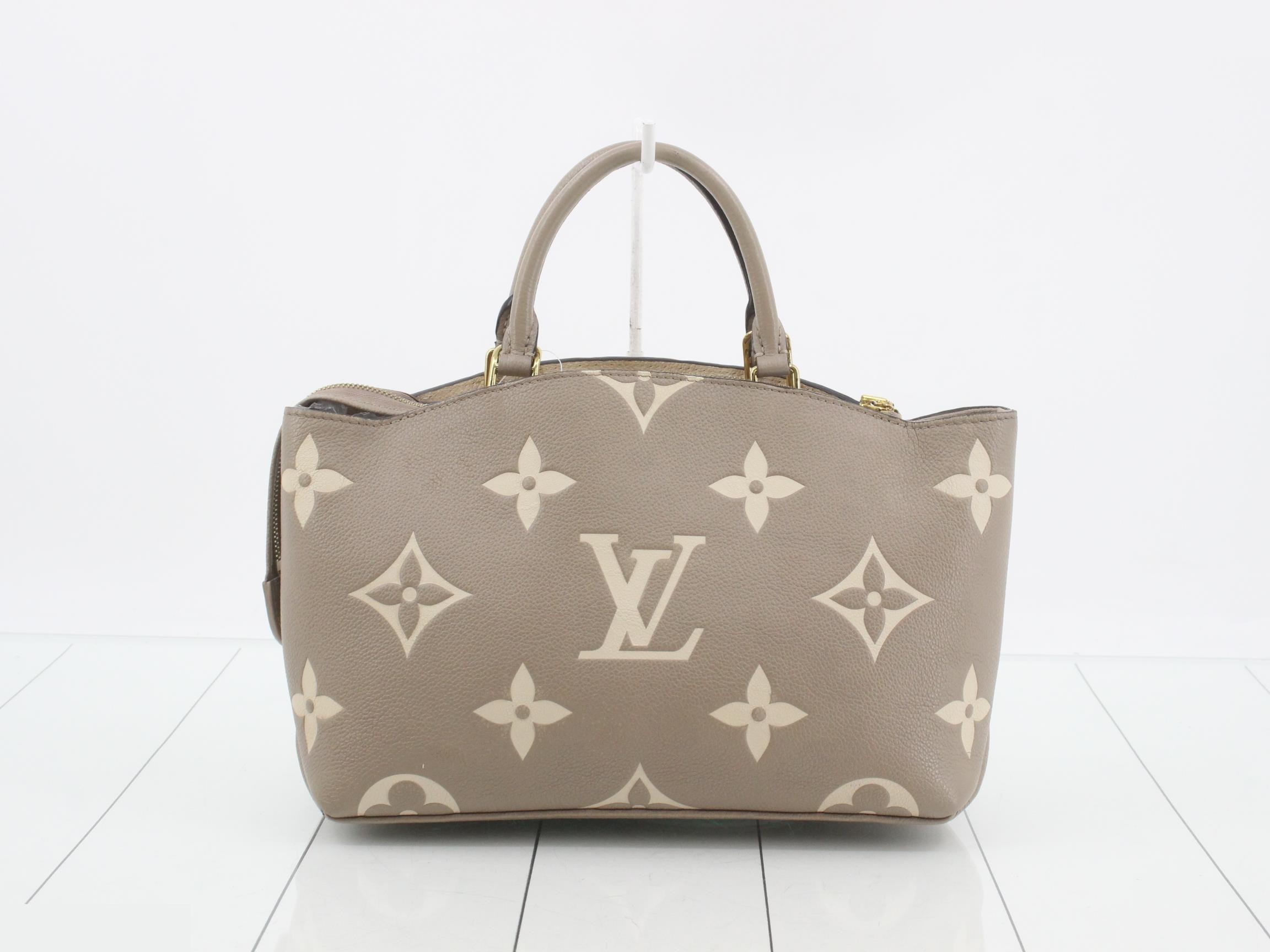 LV Petit Palais PM Monogram Empreinte M58914 with IC chip storage bag and box — view 2