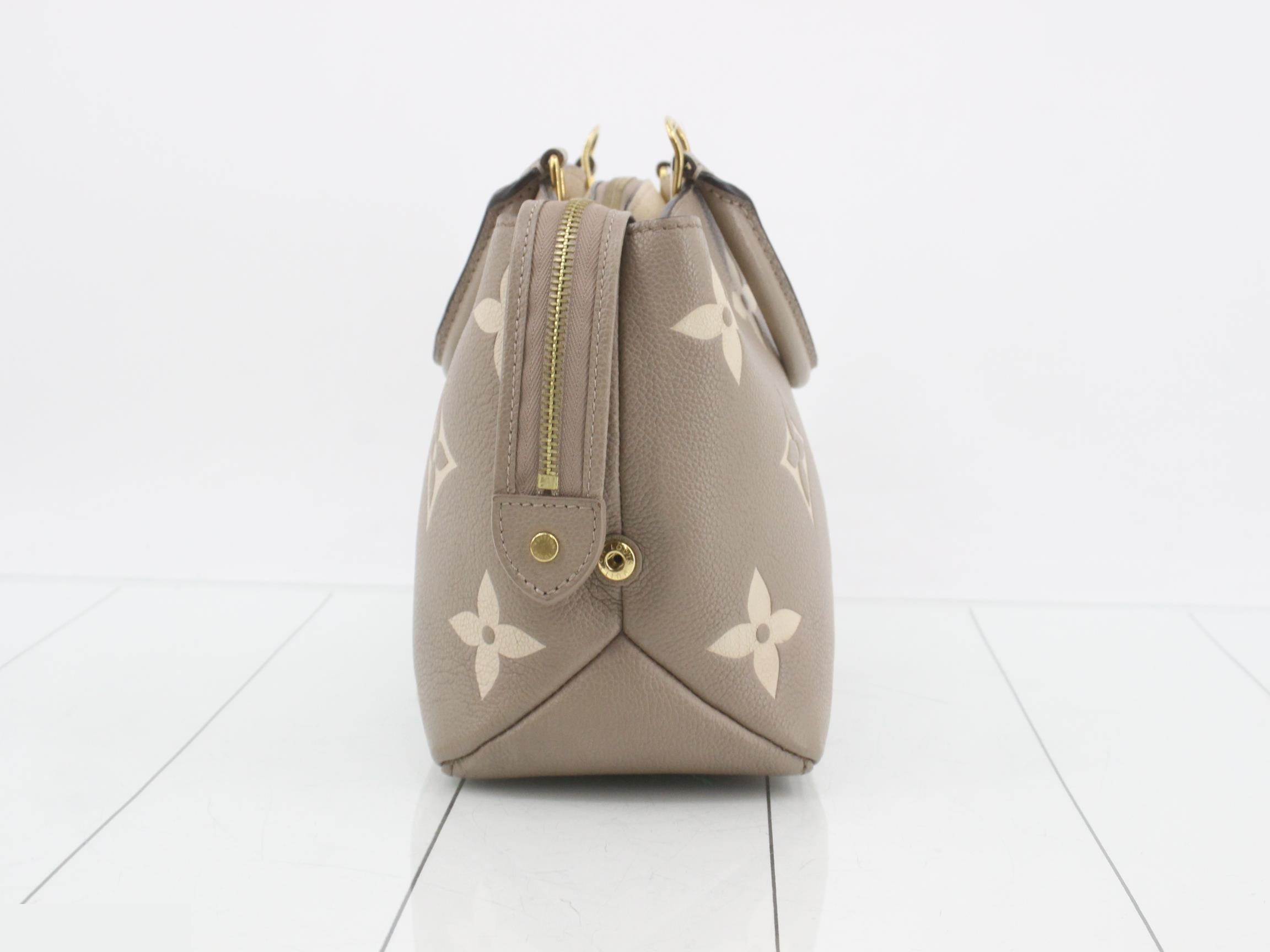 LV Petit Palais PM Monogram Empreinte M58914 with IC chip storage bag and box — view 3