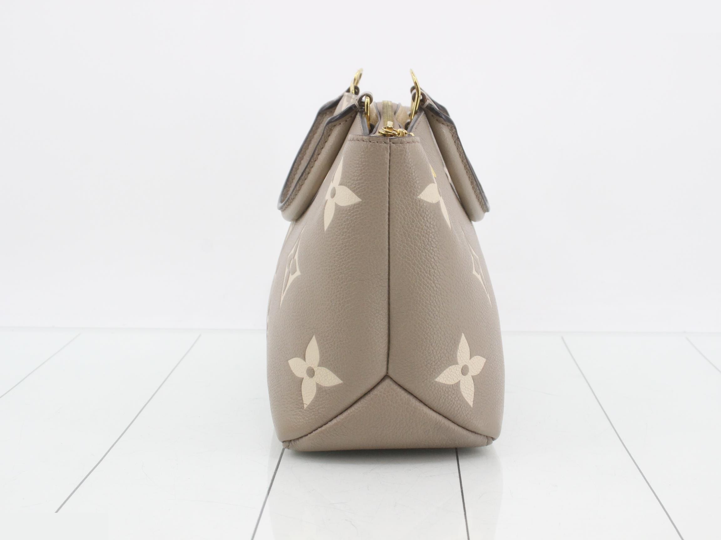LV Petit Palais PM Monogram Empreinte M58914 with IC chip storage bag and box — view 4