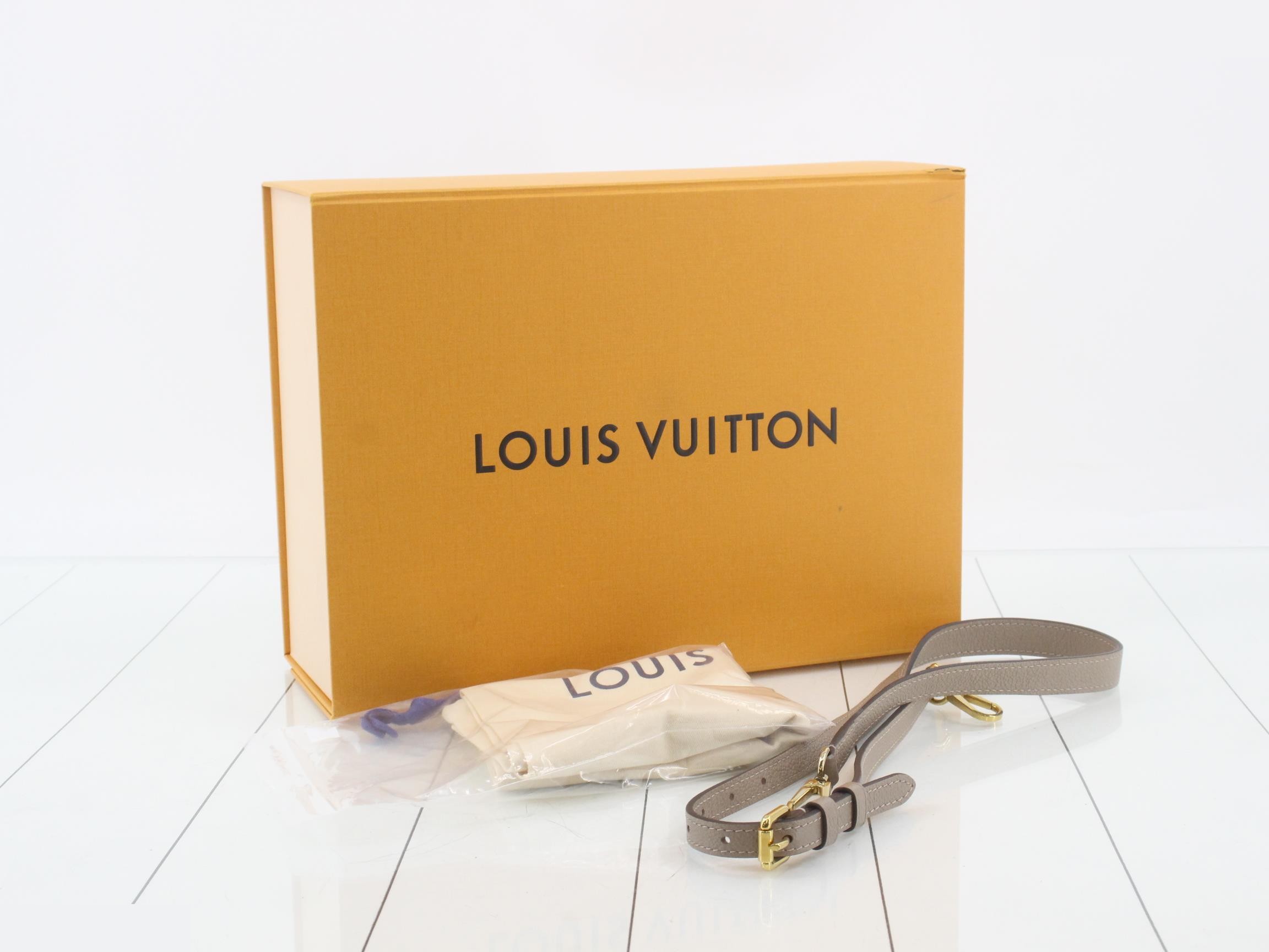 LV Petit Palais PM Monogram Empreinte M58914 with IC chip storage bag and box — view 7