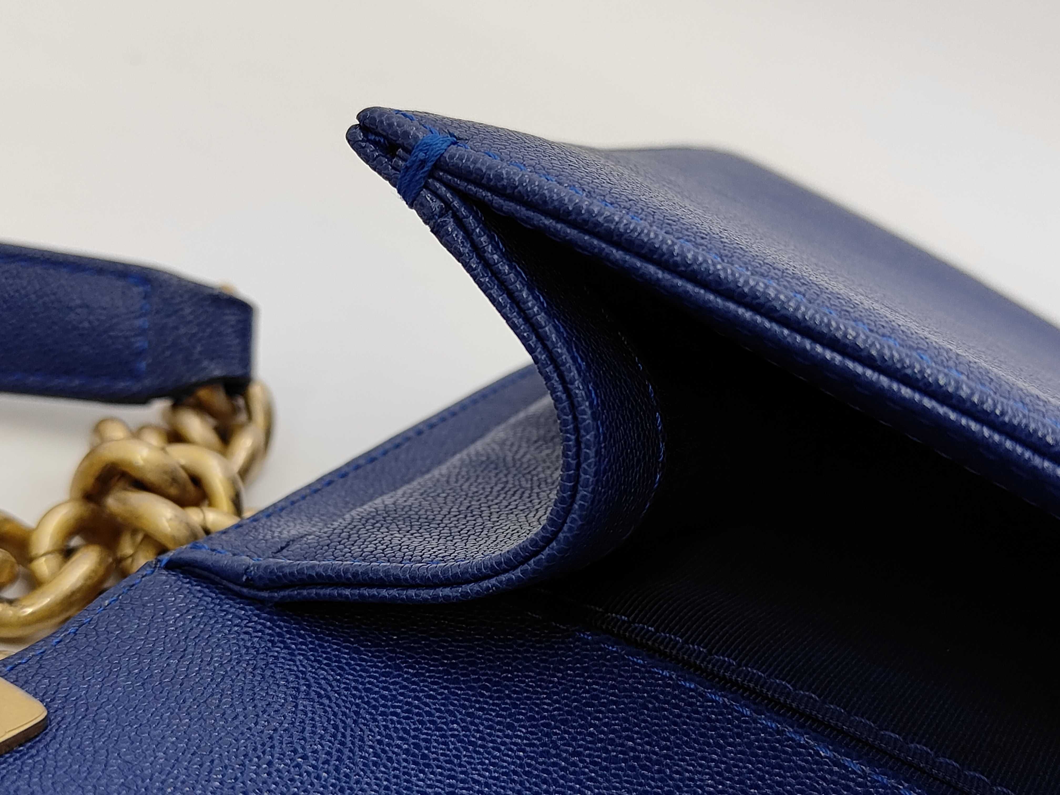 Blue Boy Caviar Skin Shoulder Bag 27911924 Shoulder Bag — view 12