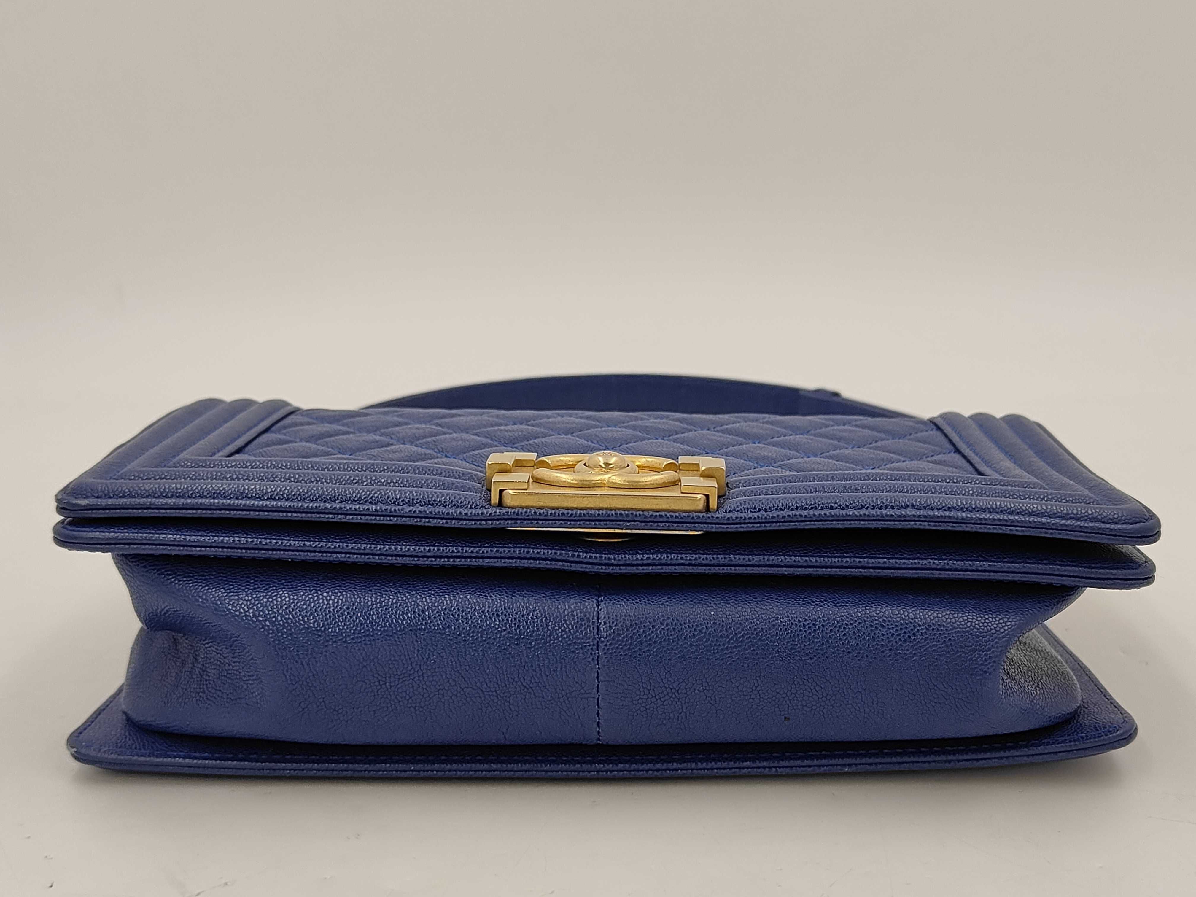 Blue Boy Caviar Skin Shoulder Bag 27911924 Shoulder Bag — view 4