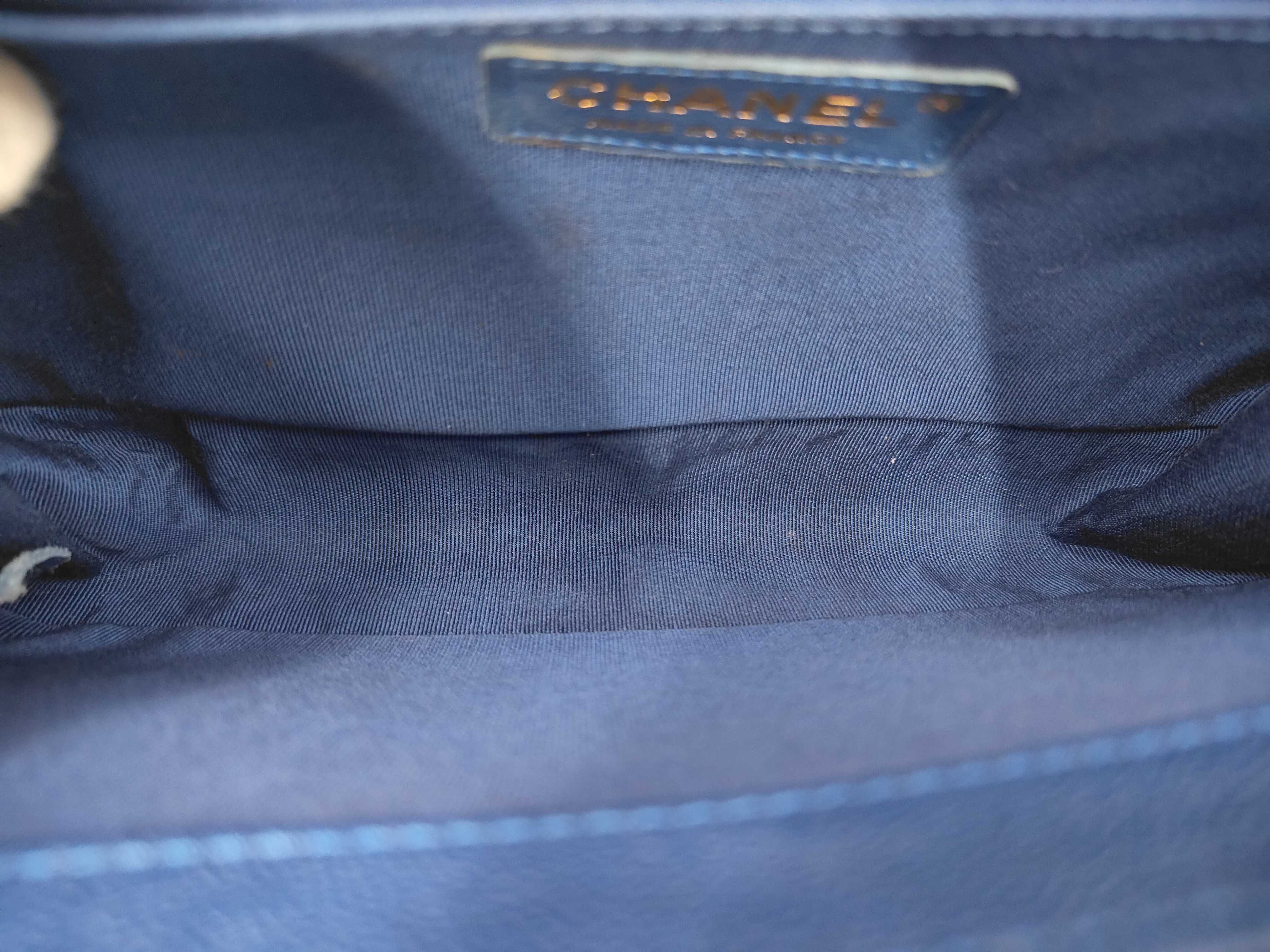 Blue Boy Caviar Skin Shoulder Bag 27911924 Shoulder Bag — view 8