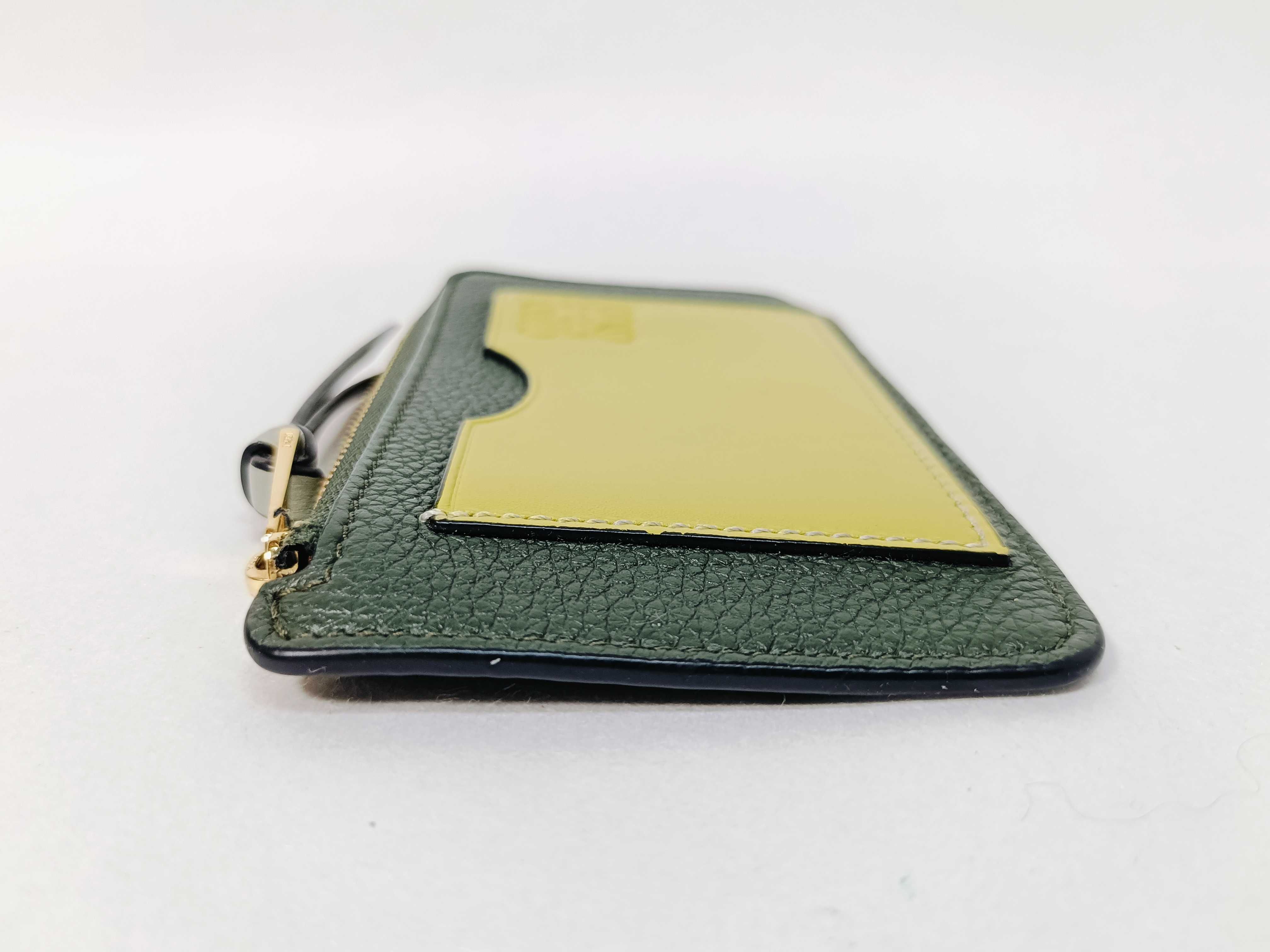 Coin Card Holder, Green, Card Case — view 3