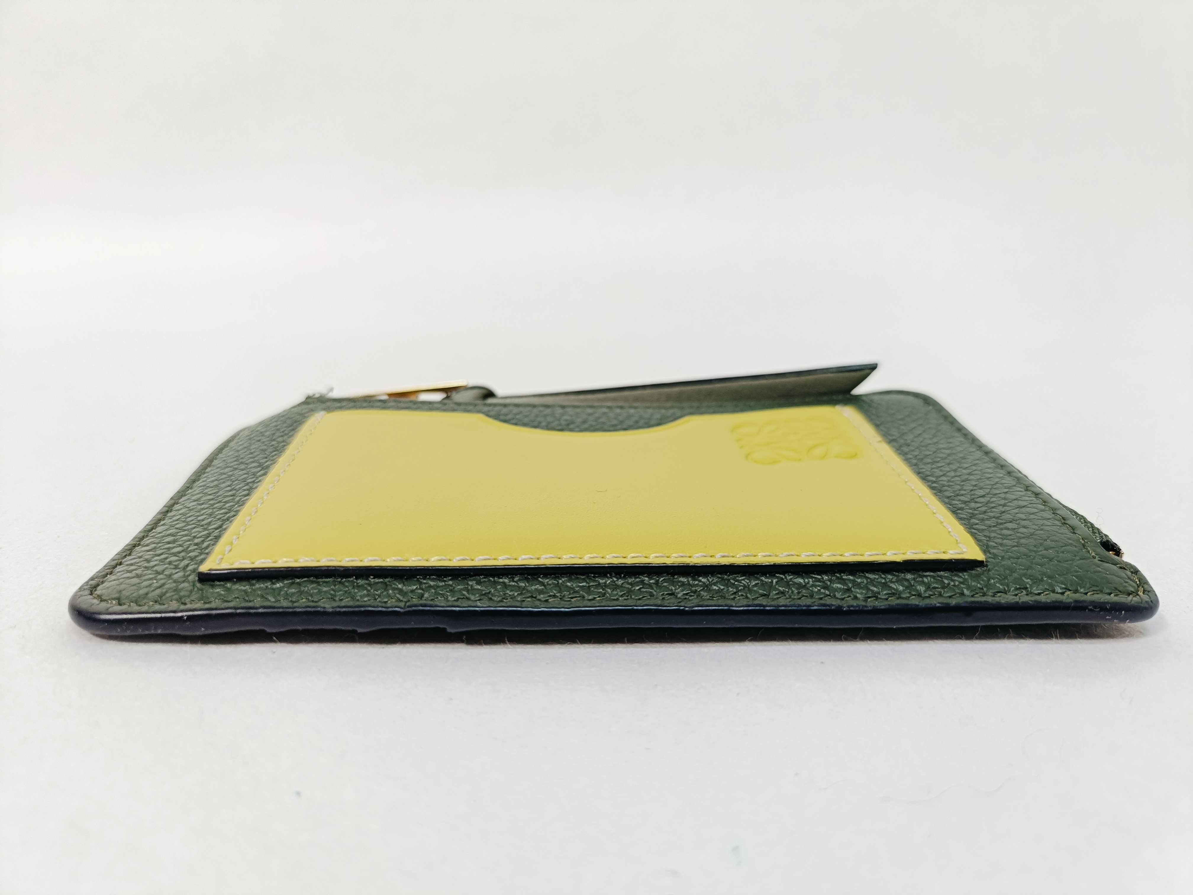 Coin Card Holder, Green, Card Case — view 5