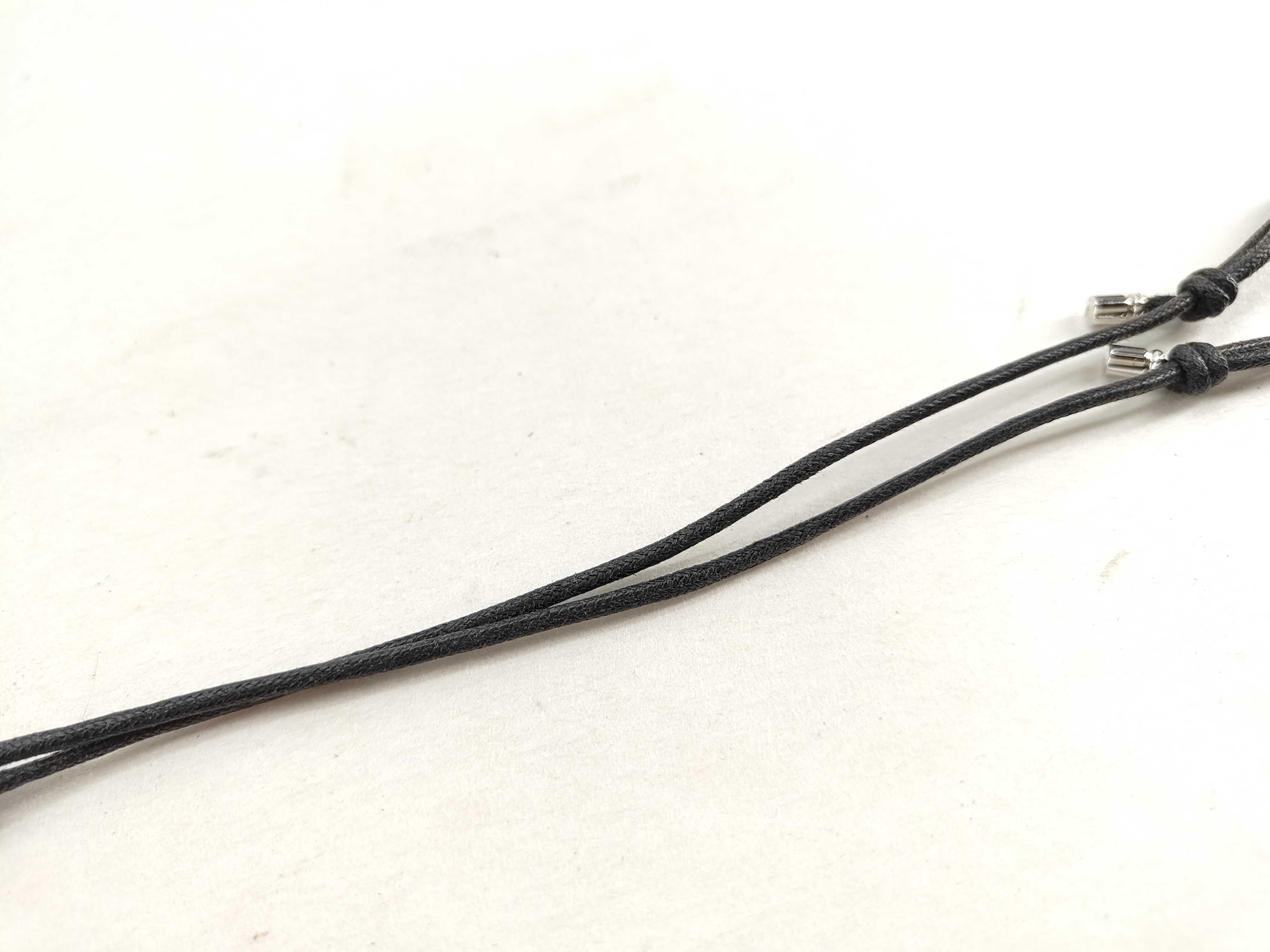 Parentesi Necklace, Leather, SV925, 29.2g — view 9