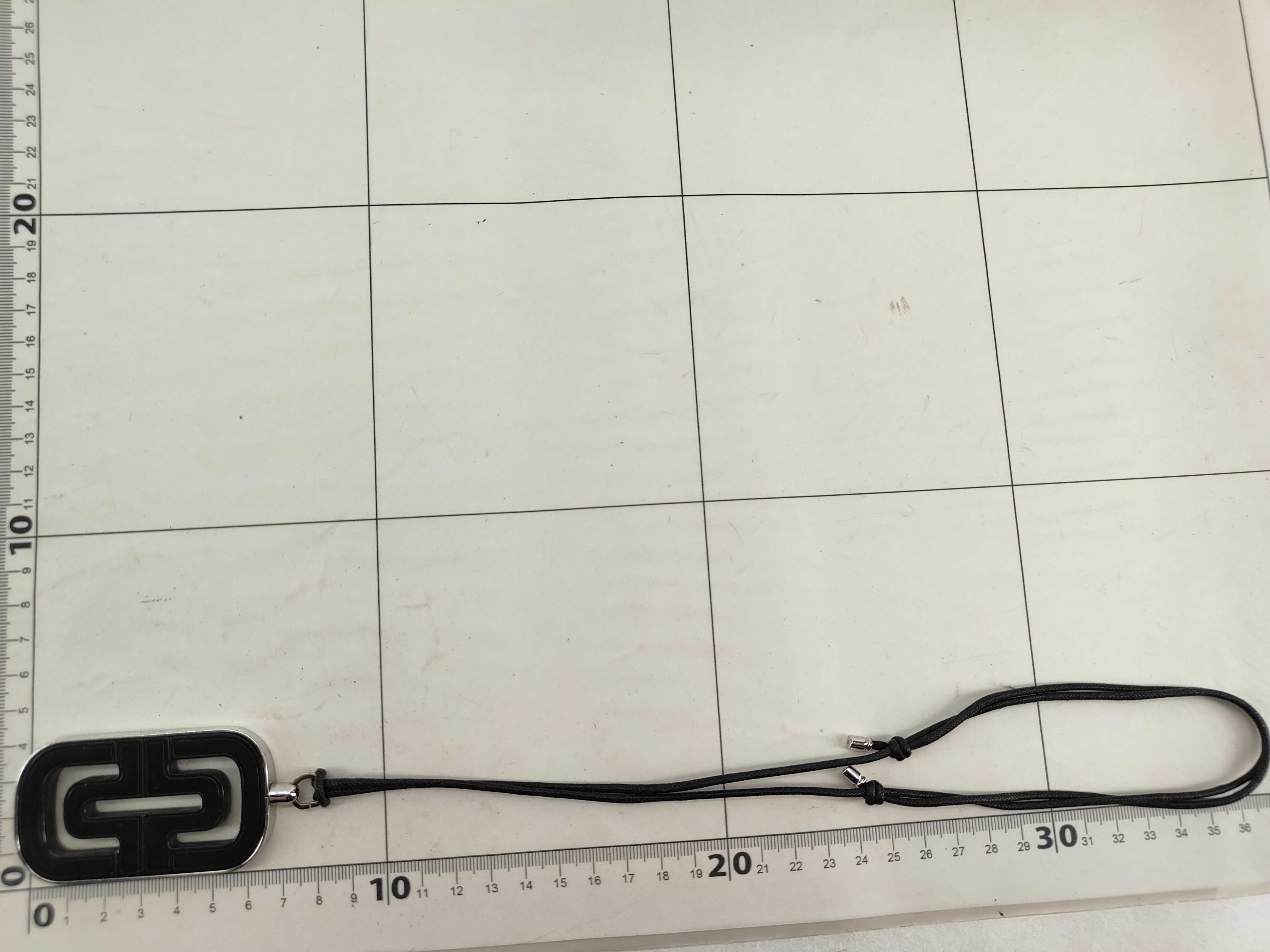 Parentesi Necklace, Leather, SV925, 29.2g — view 10