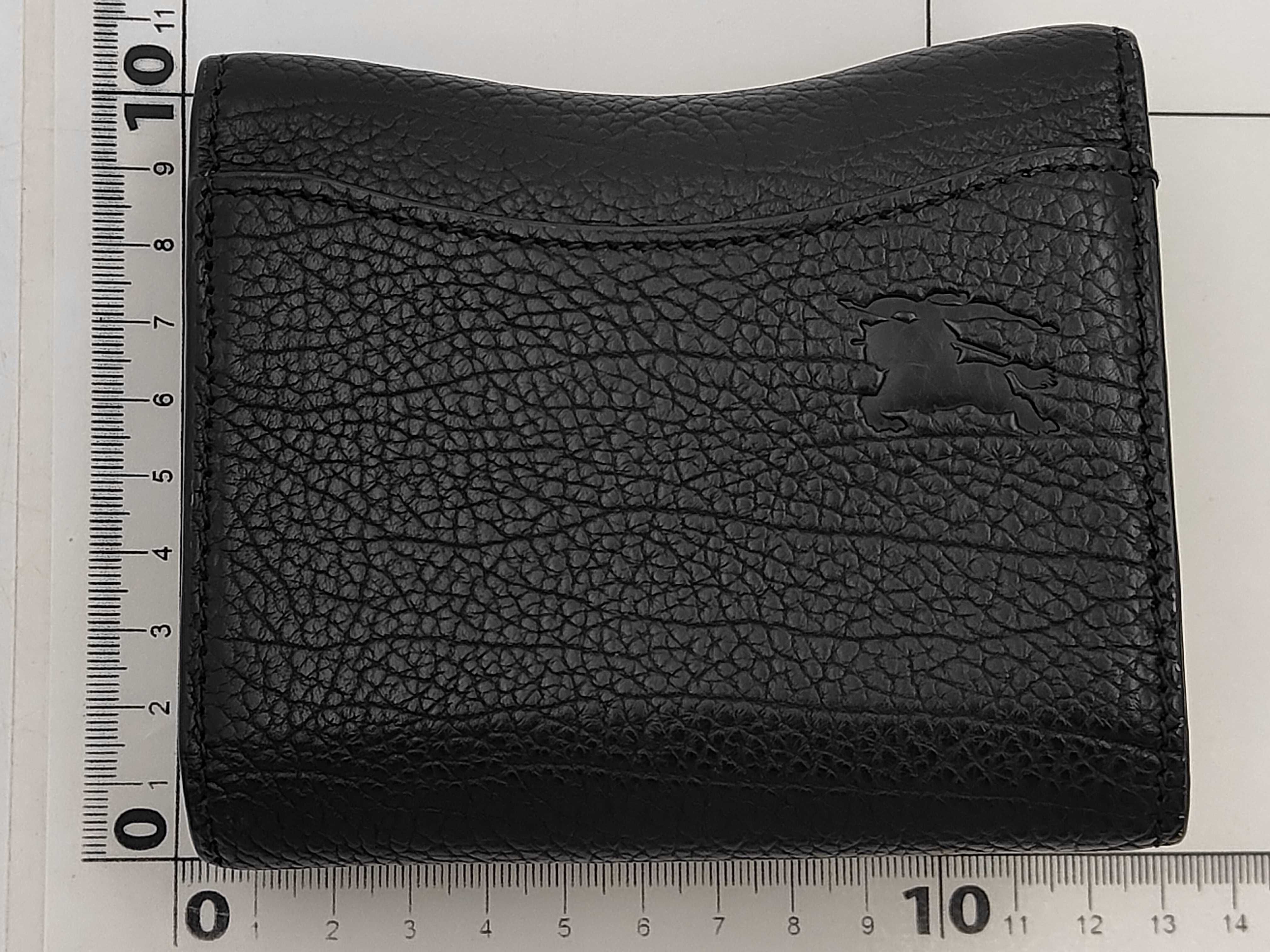 Rocking Horse Tri-fold Wallet, Compact Wallet, Black — view 2