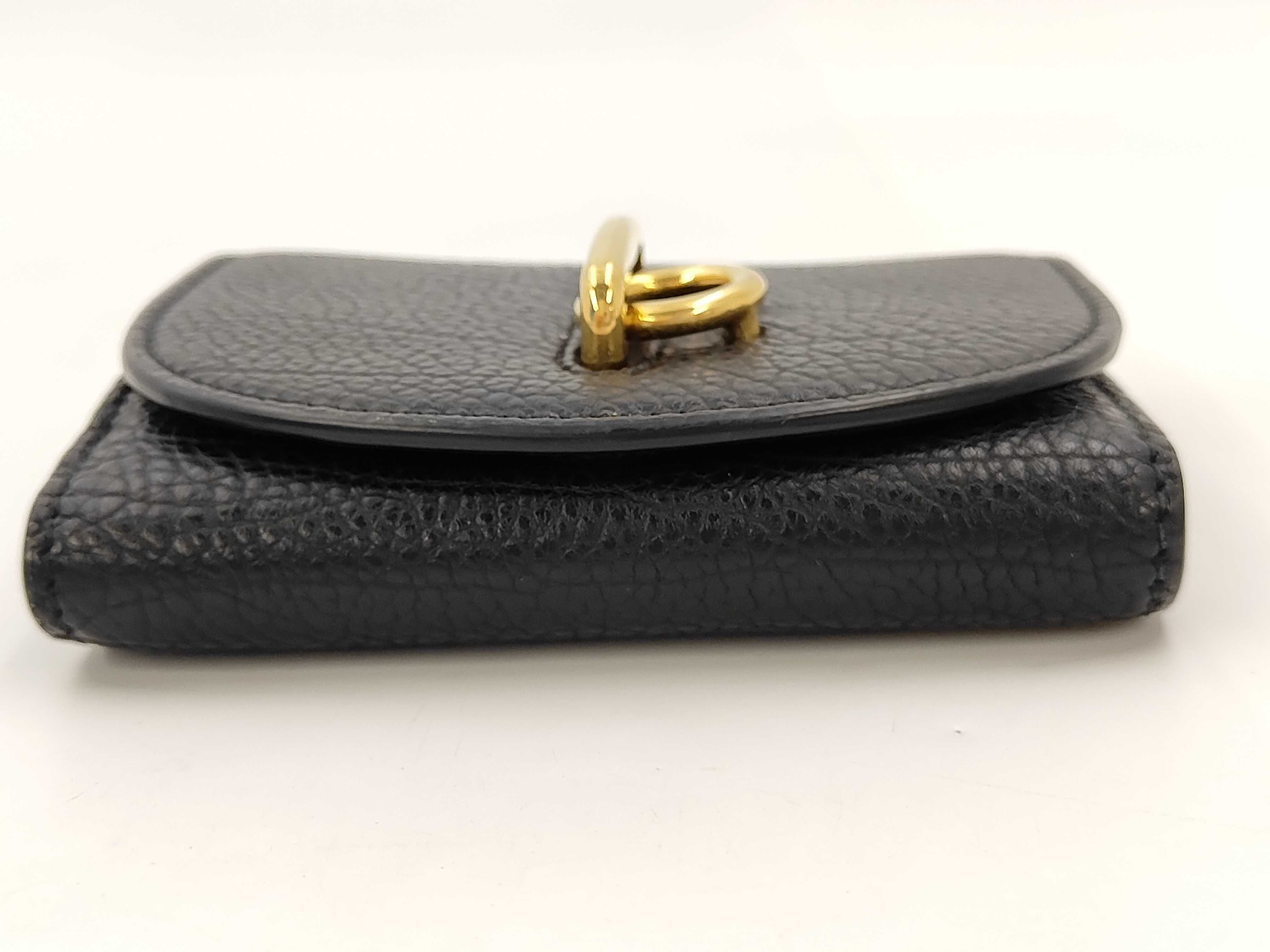 Rocking Horse Tri-fold Wallet, Compact Wallet, Black — view 3
