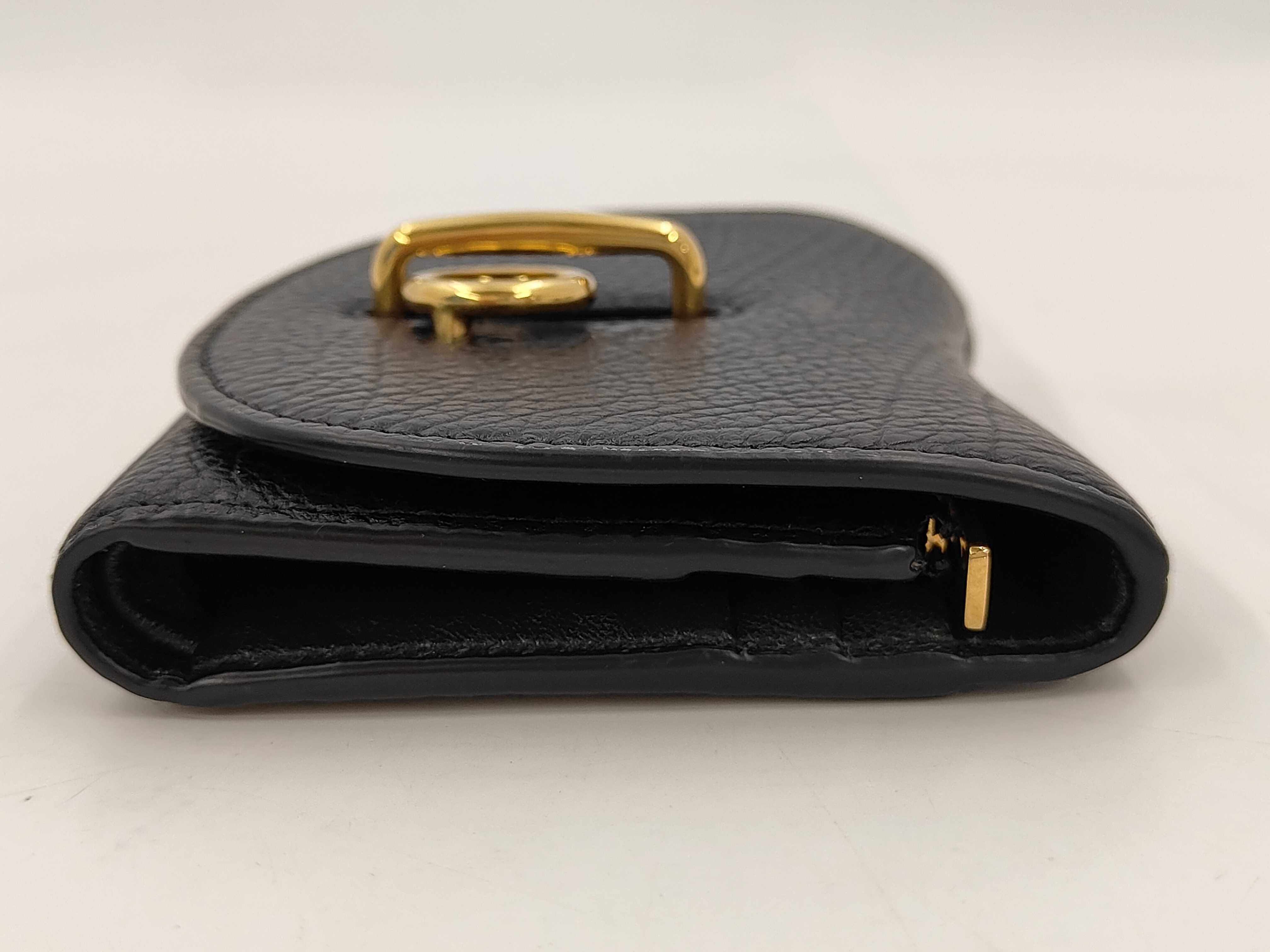 Rocking Horse Tri-fold Wallet, Compact Wallet, Black — view 4