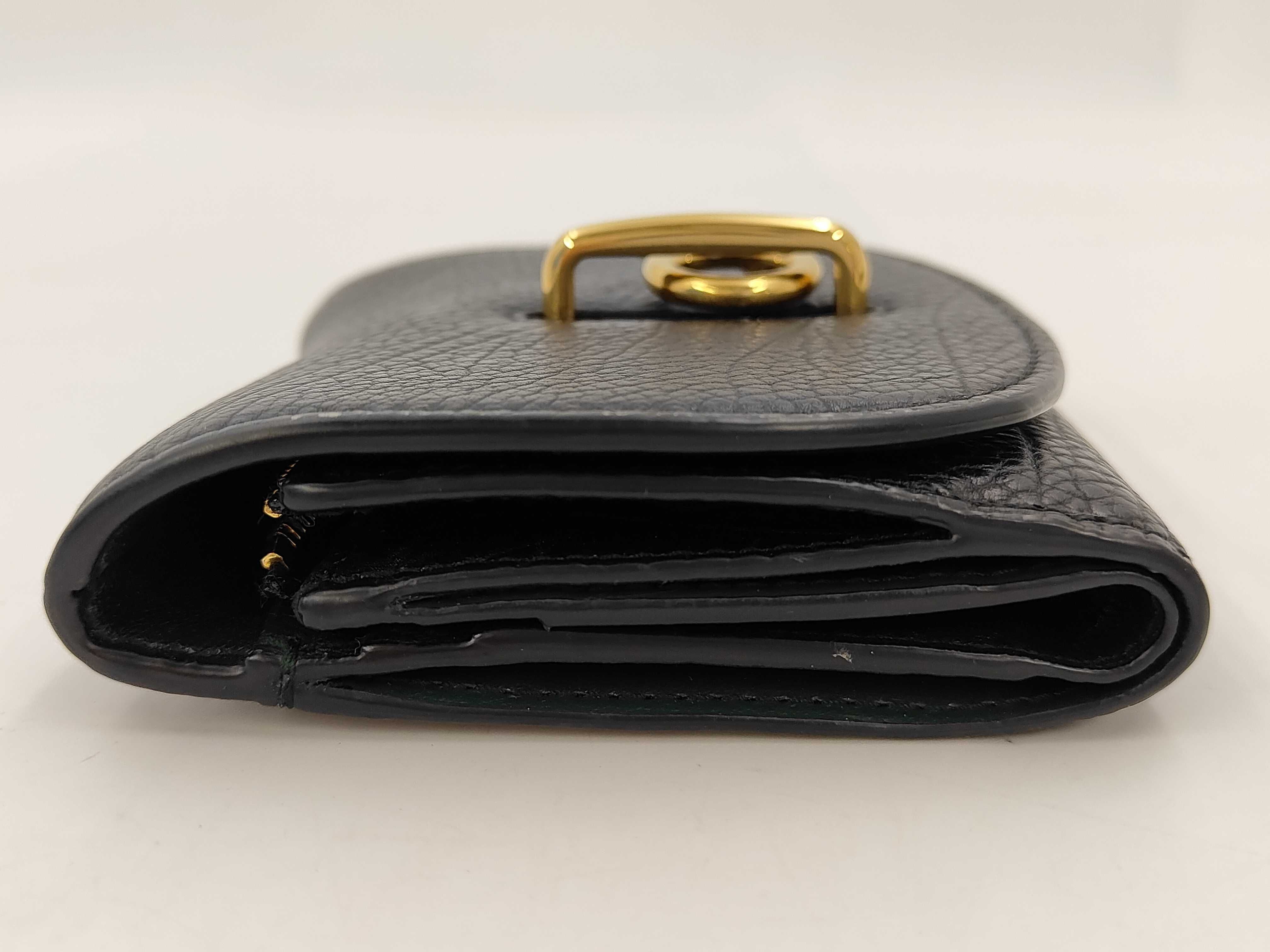 Rocking Horse Tri-fold Wallet, Compact Wallet, Black — view 6
