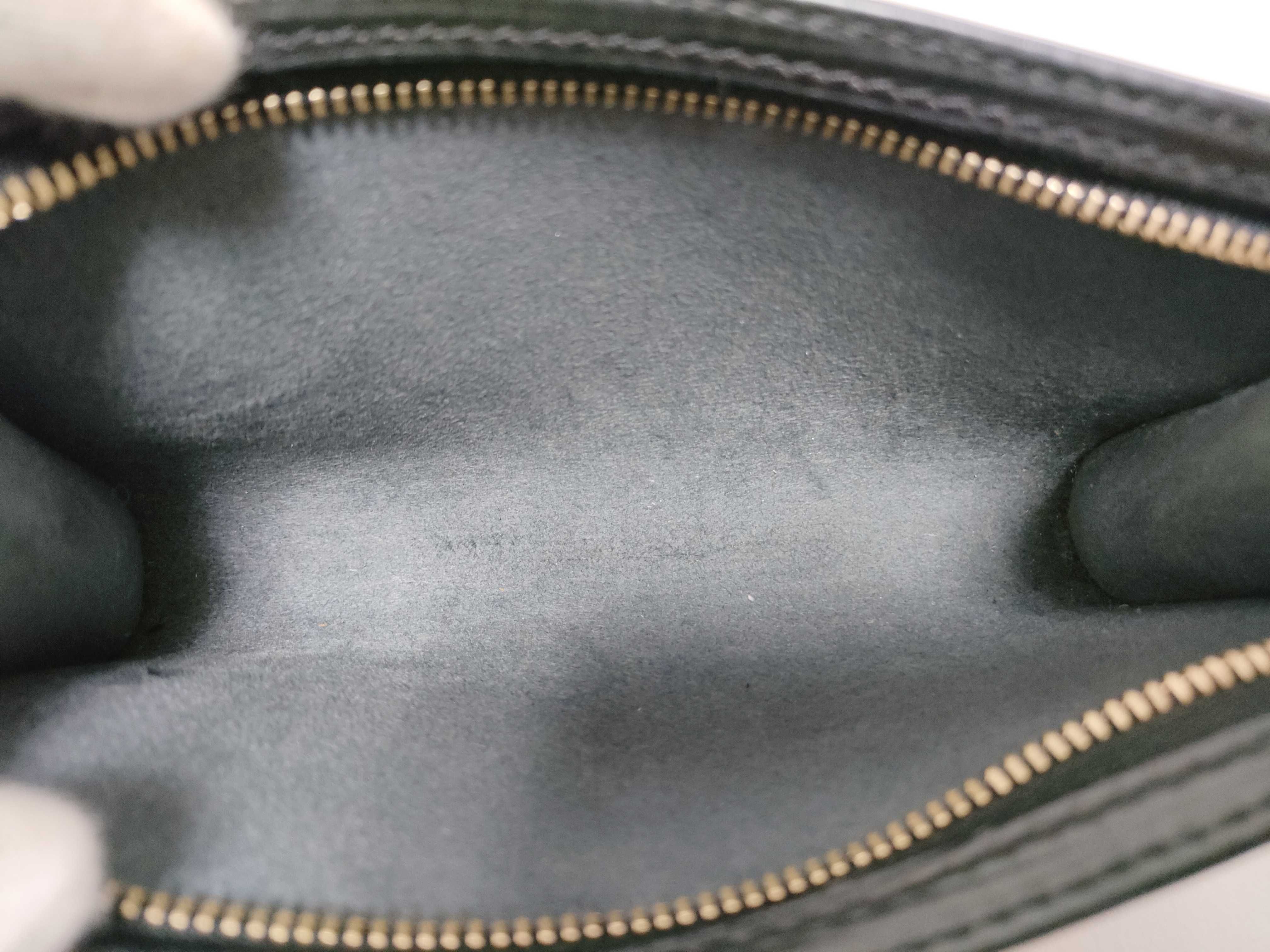 Epi Leather Pouch (Black) — view 8