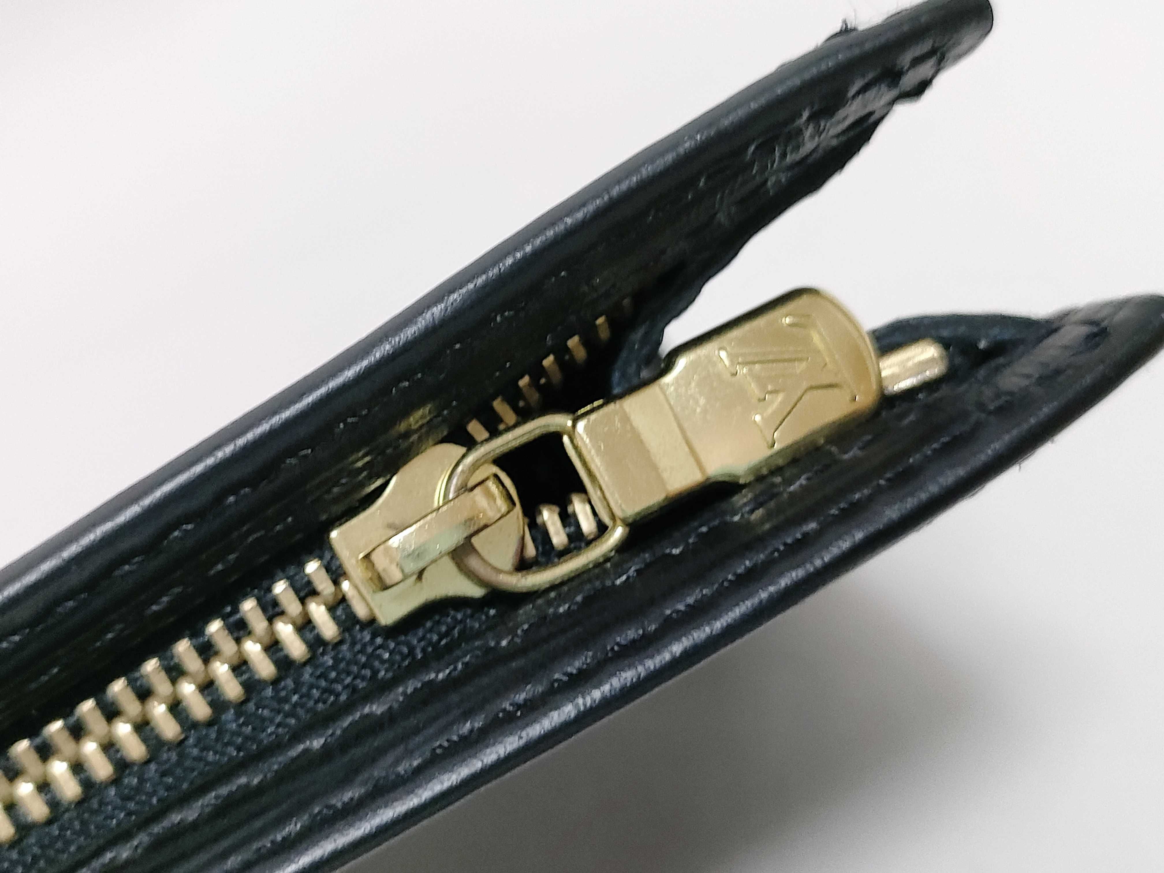 Epi Leather Pouch (Black) — view 10