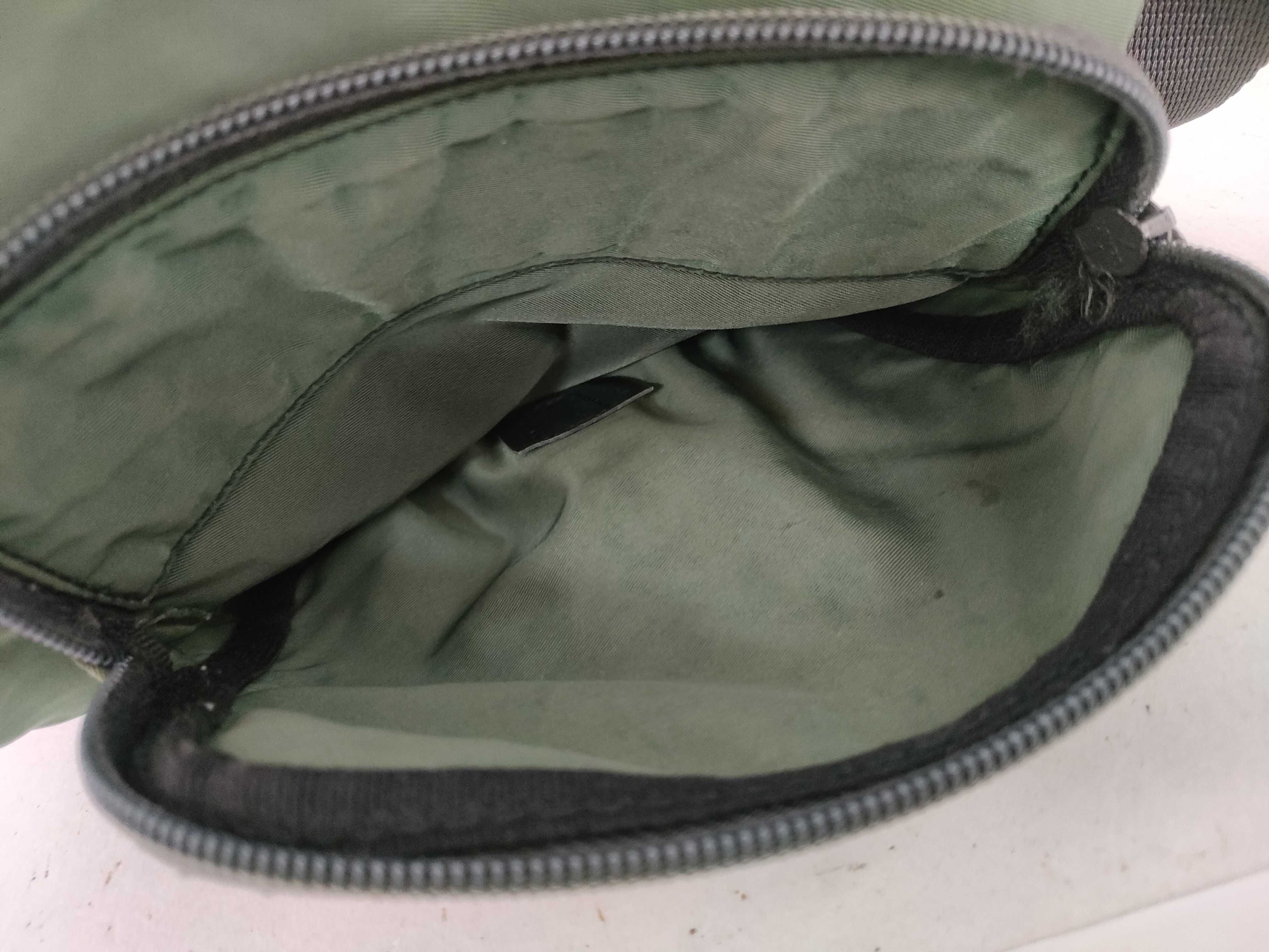 Nylon Shoulder Bag, Khaki Nylon Shoulder Bag — view 15