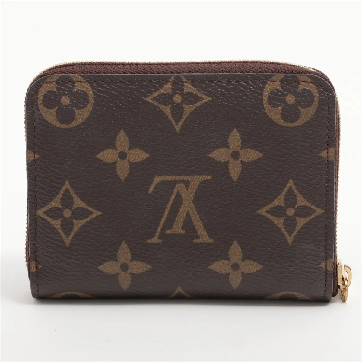 Monogram Zippy Coin Purse M62310 TS4157 Brown Coin Case — view 2