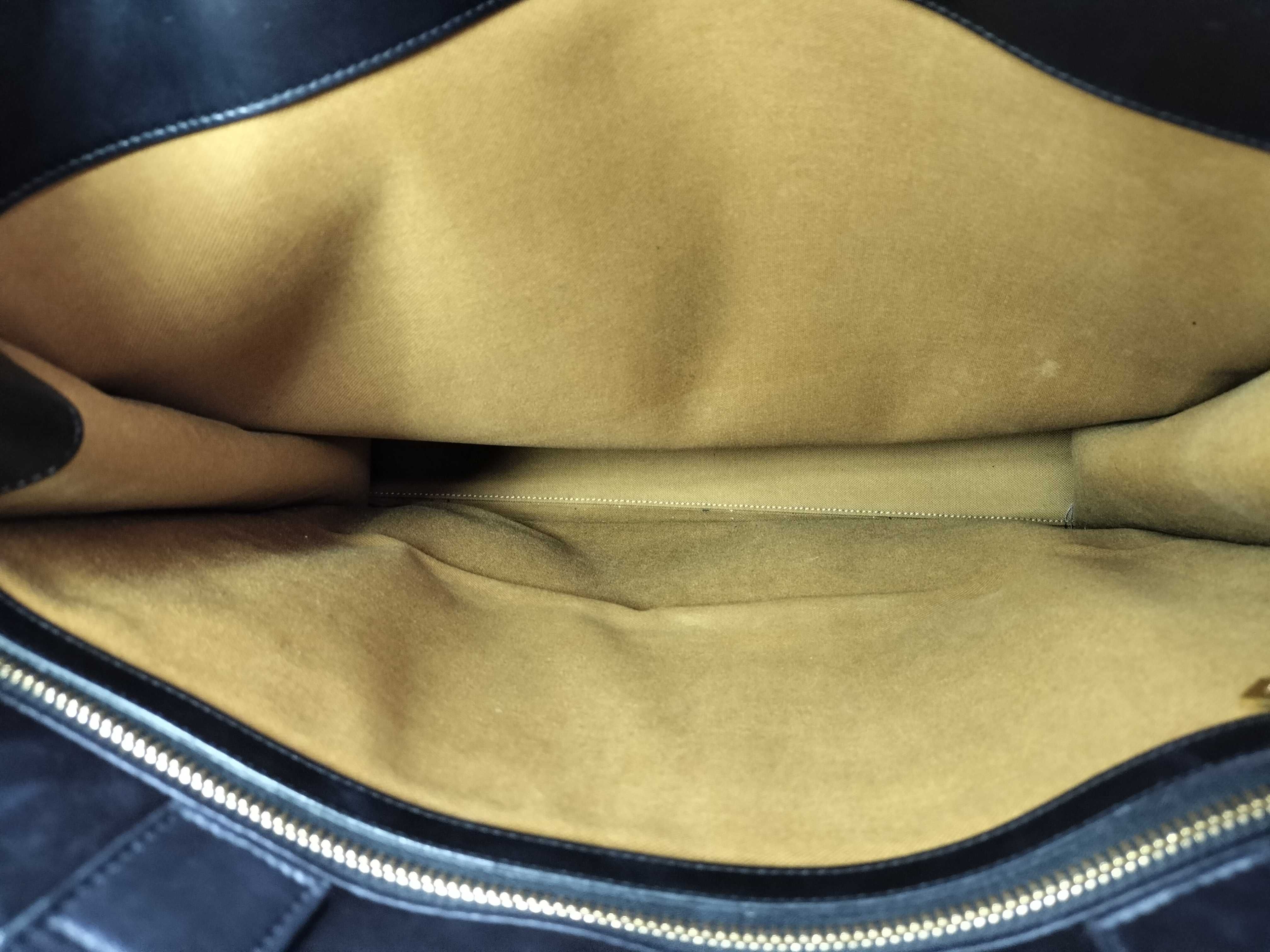 Triomphe Vertical Cabas PVC x Leather Tote Bag, Brown Tote Bag — view 7