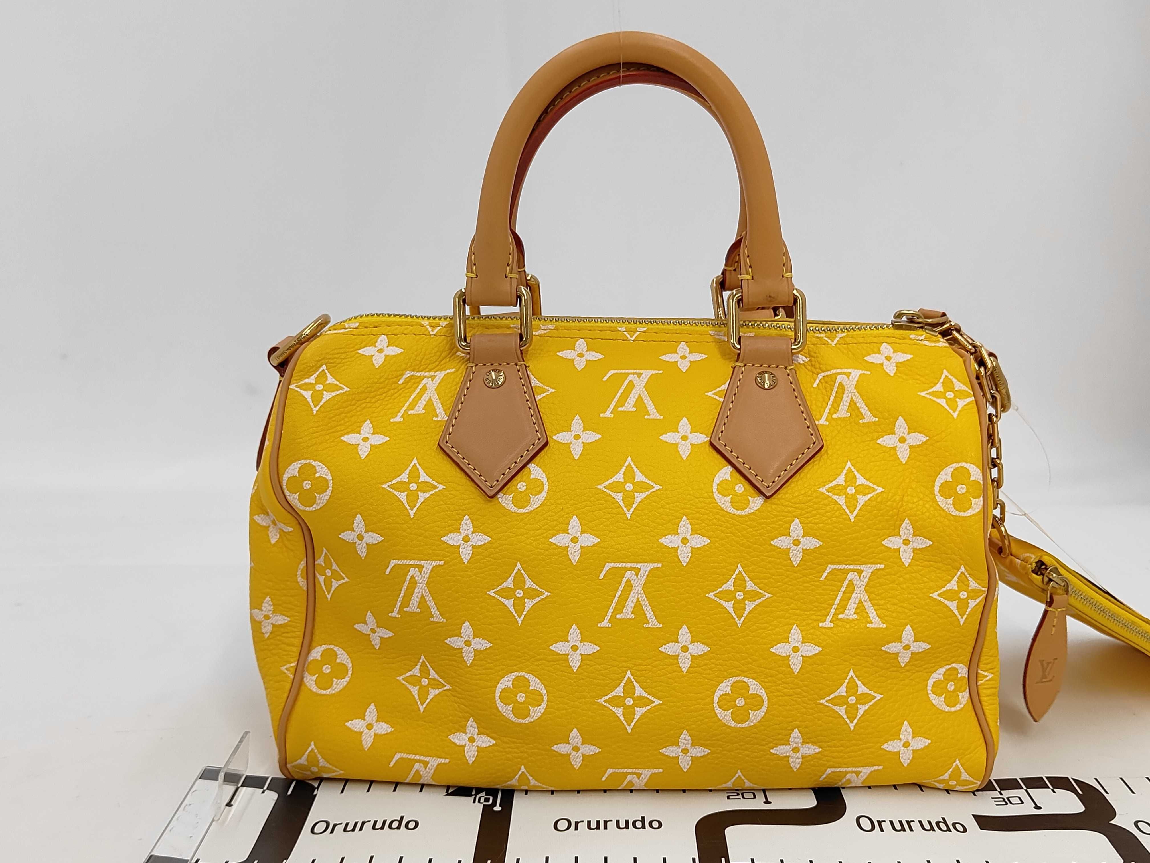 Monogram Speedy P9 Yellow Handbag — view 2