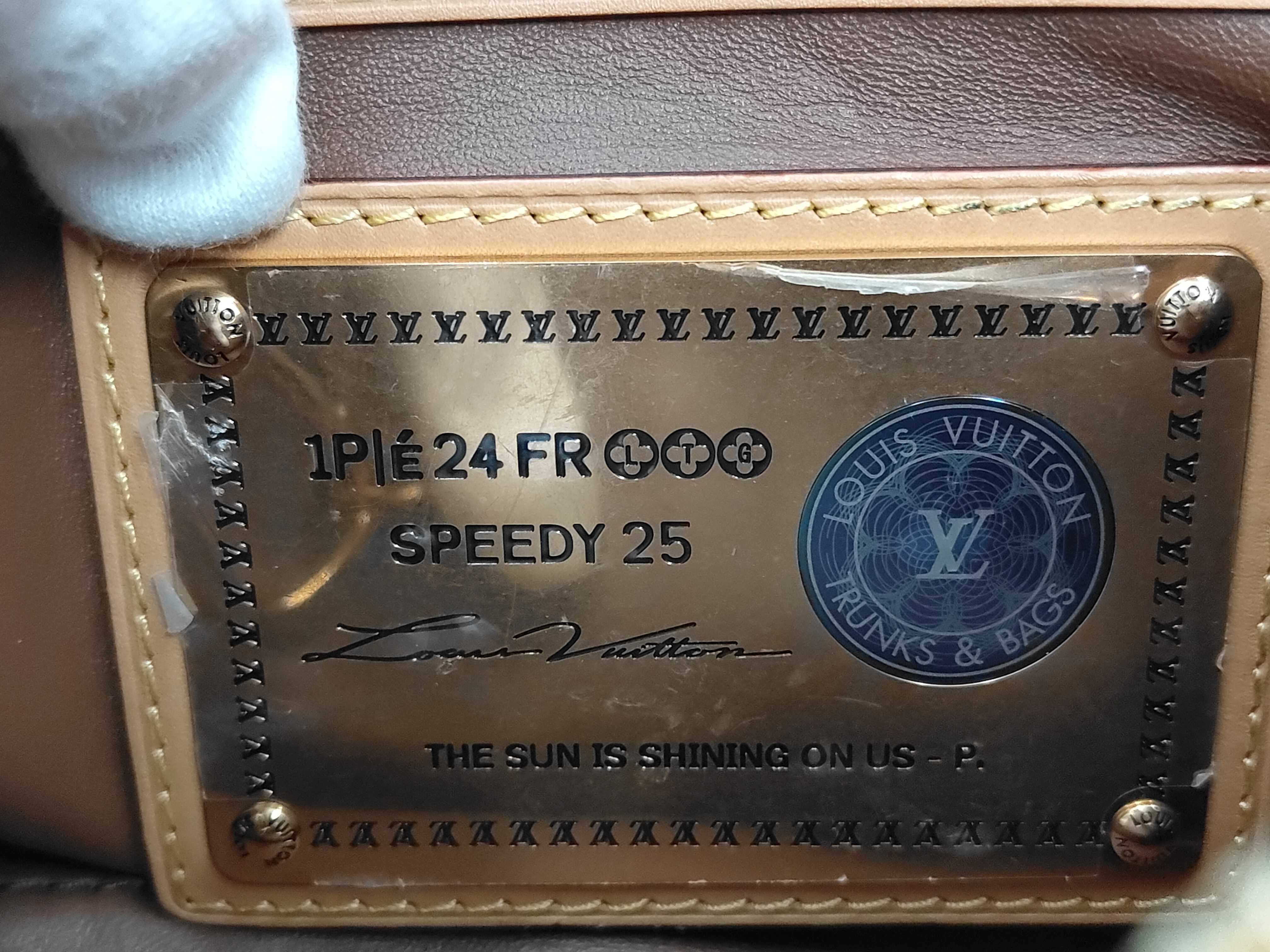 Monogram Speedy P9 Yellow Handbag — view 12