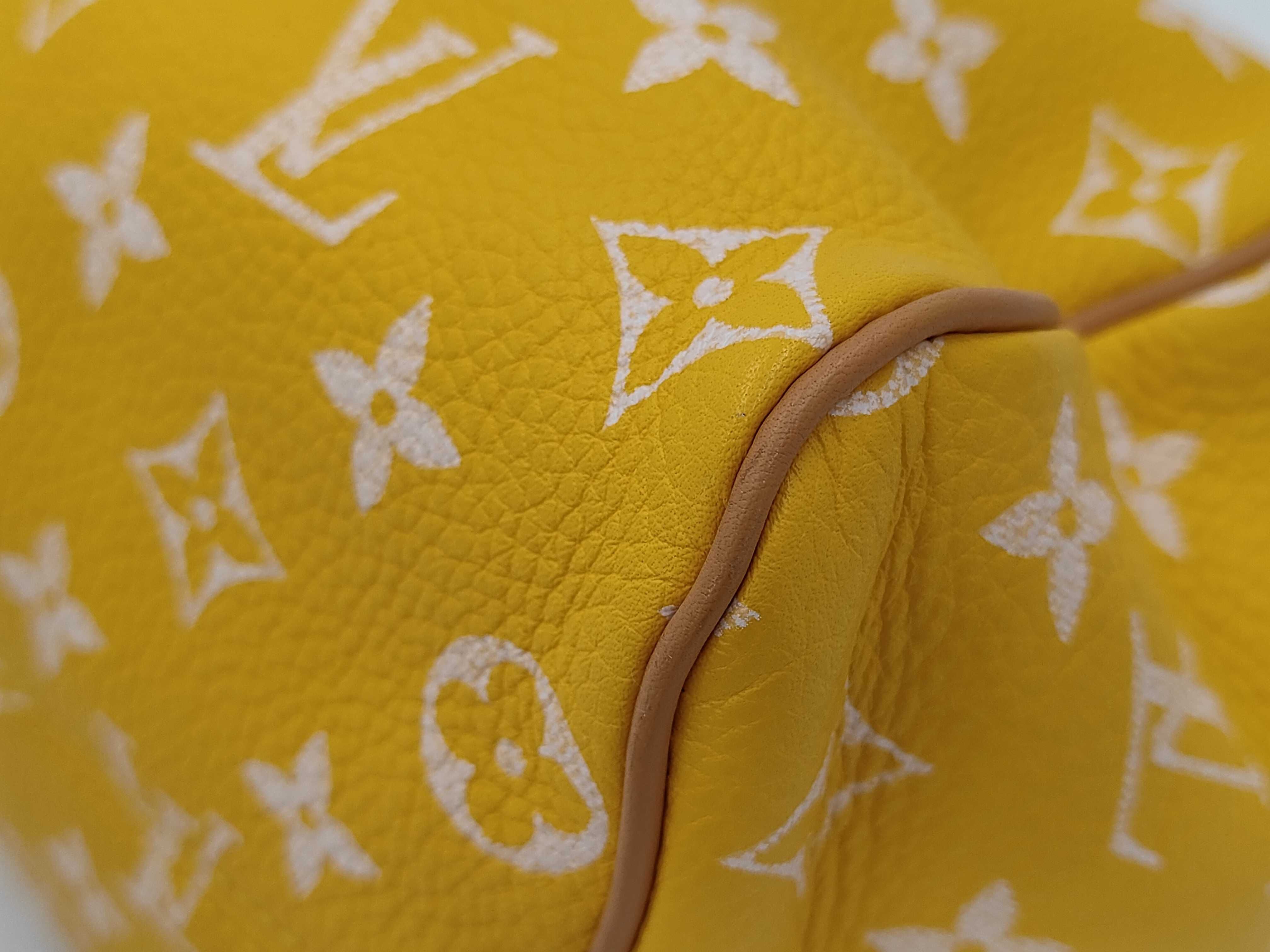 Monogram Speedy P9 Yellow Handbag — view 3