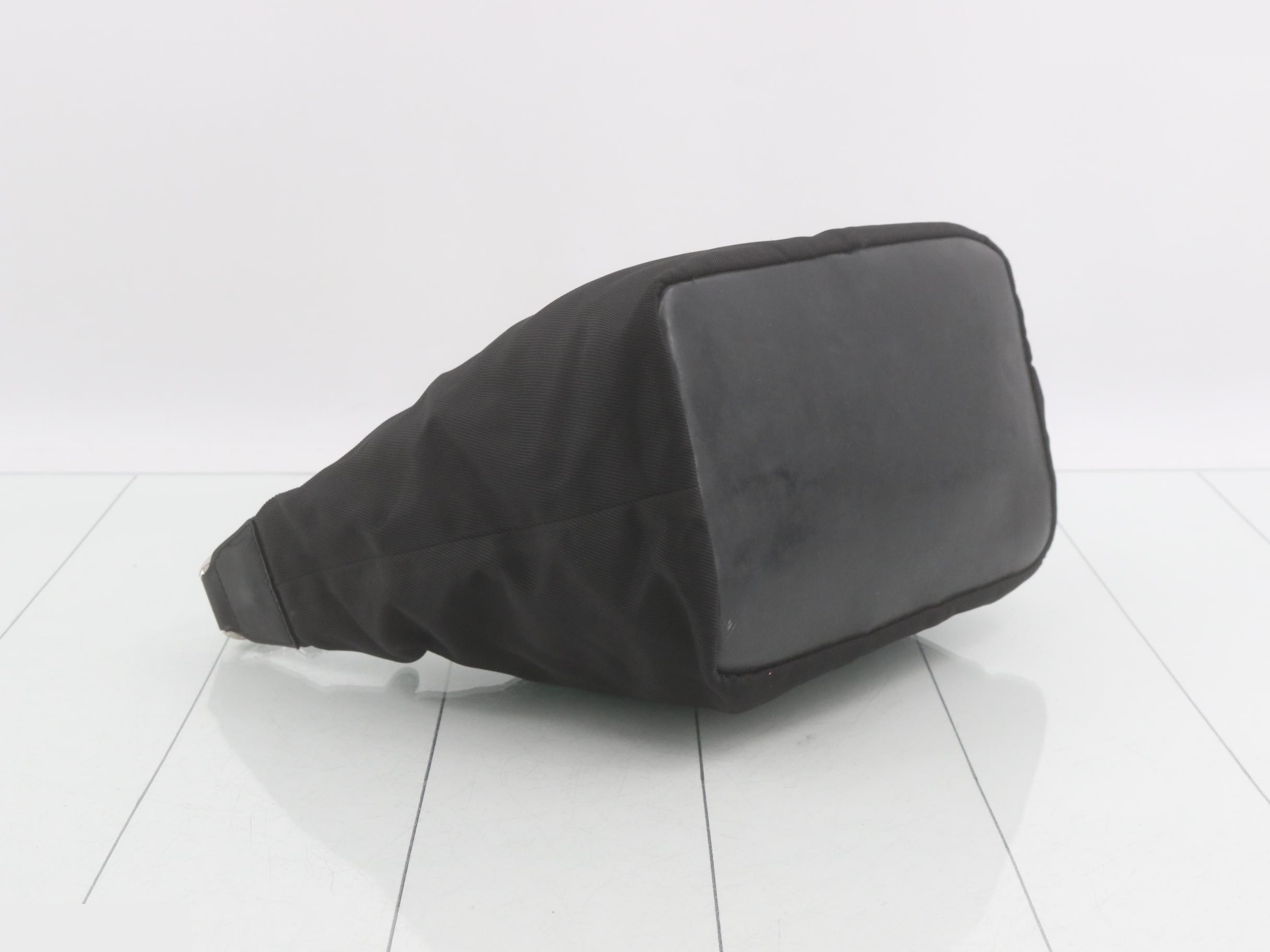 Bamboo One-Shoulder Bag, Black — view 5