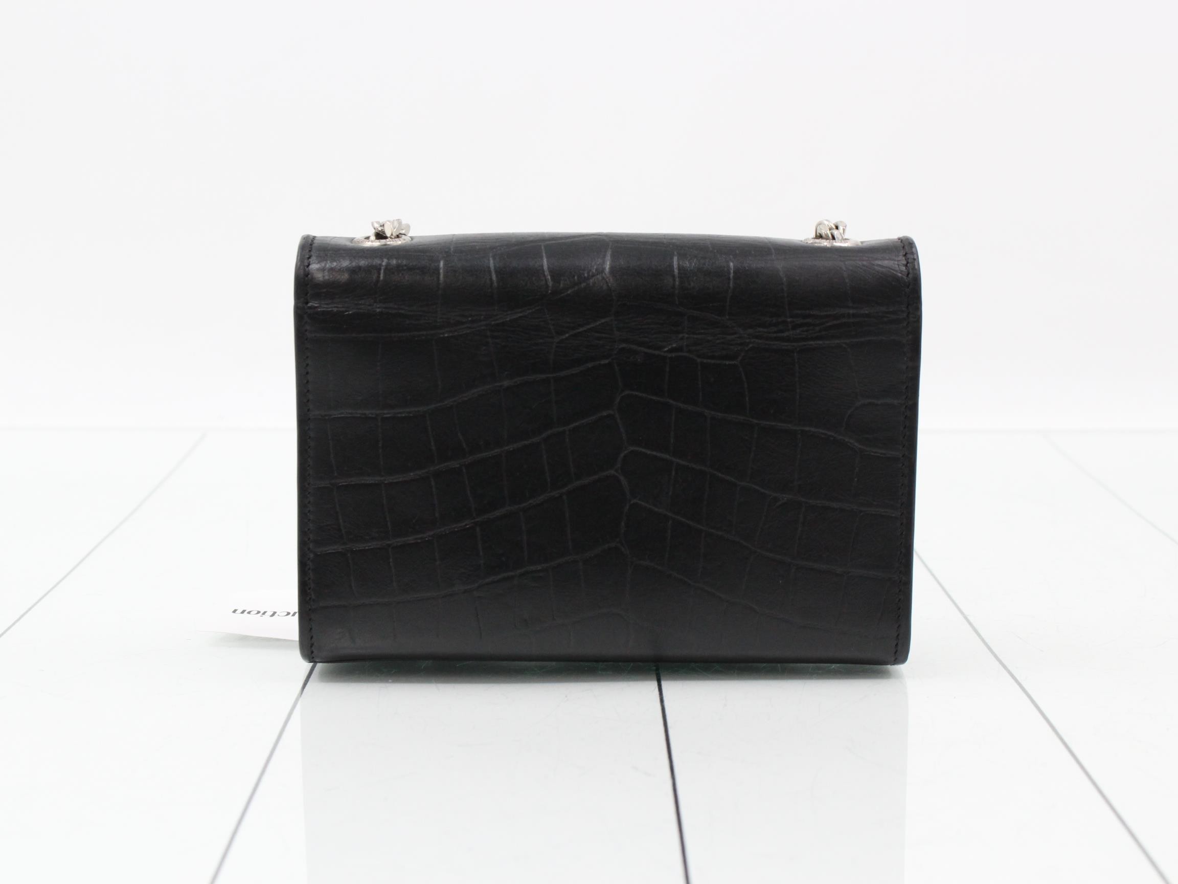 Kate Chain Shoulder Bag, Black — view 2