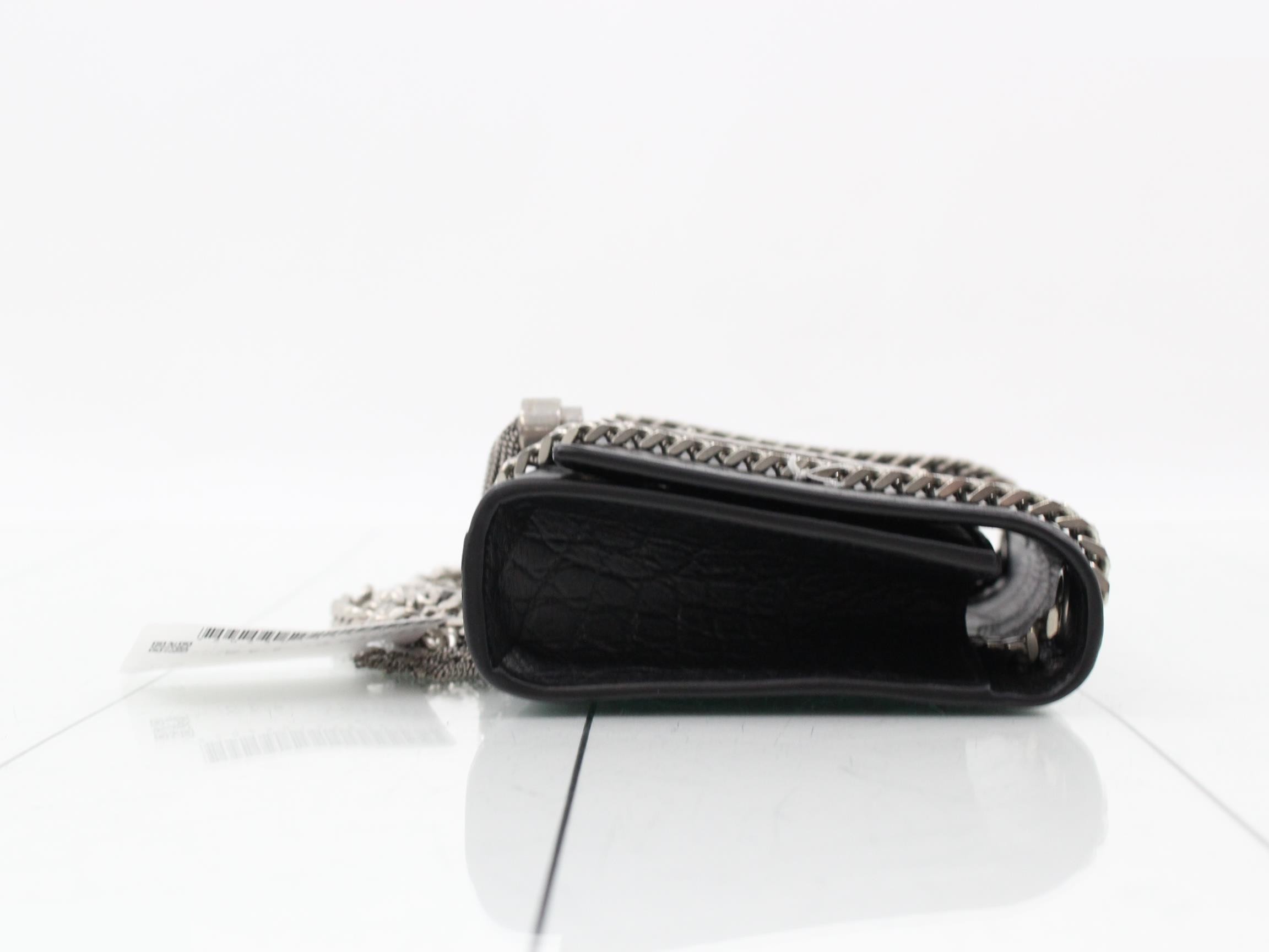 Kate Chain Shoulder Bag, Black — view 3