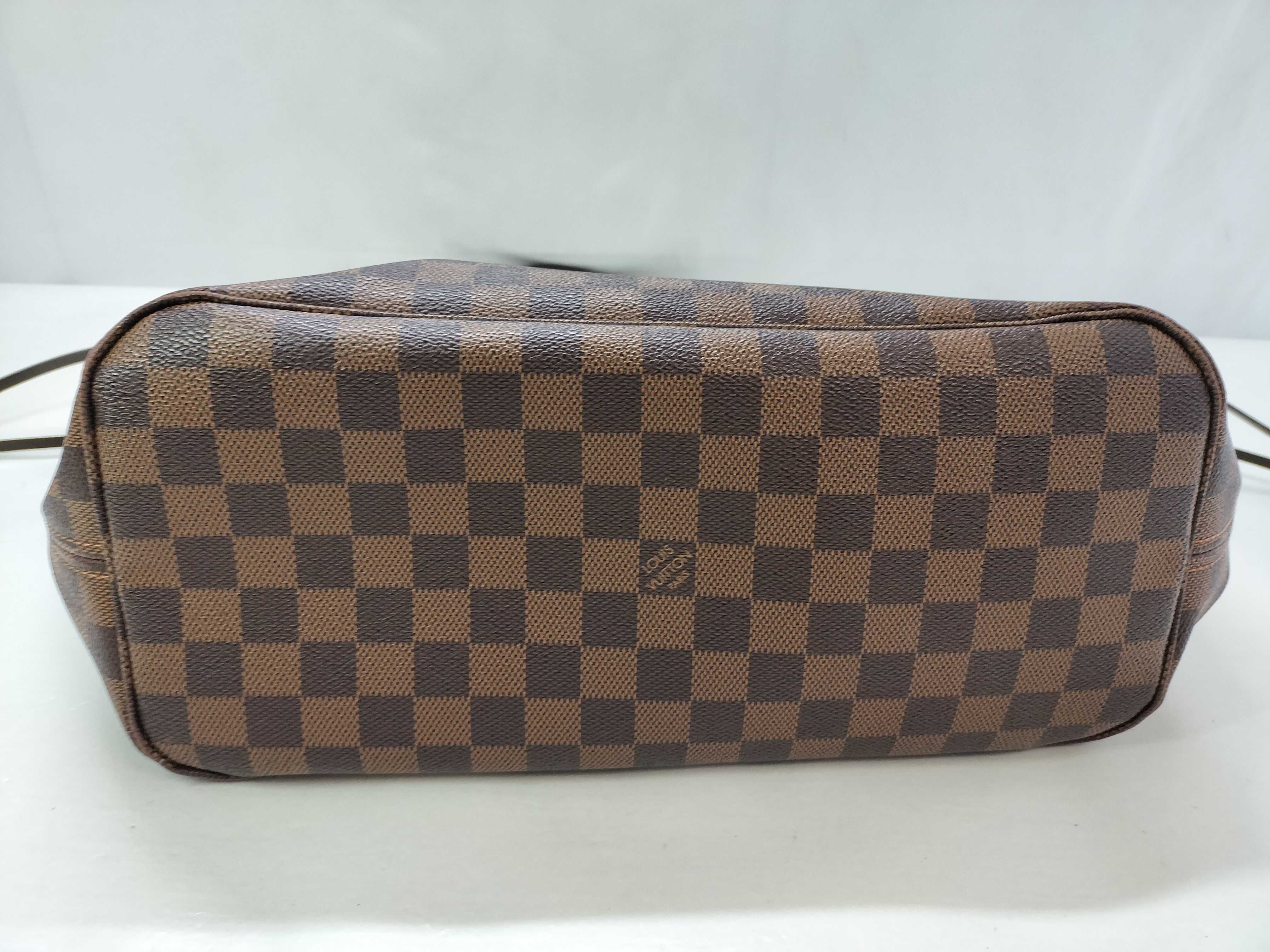 Damier Neverfull MM N51105 CA4133 Brown Tote Bag — view 14
