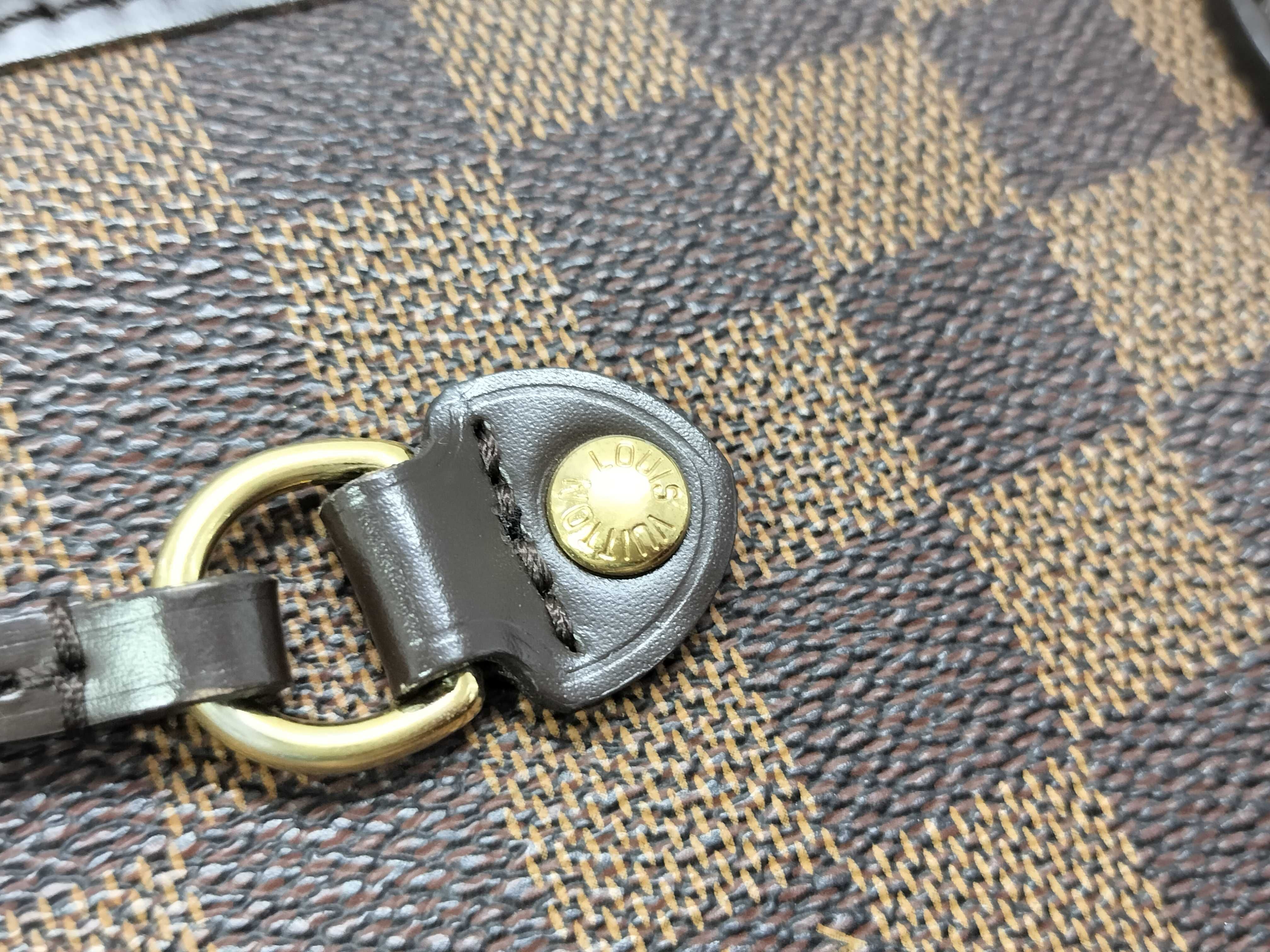Damier Neverfull MM N51105 CA4133 Brown Tote Bag — view 15