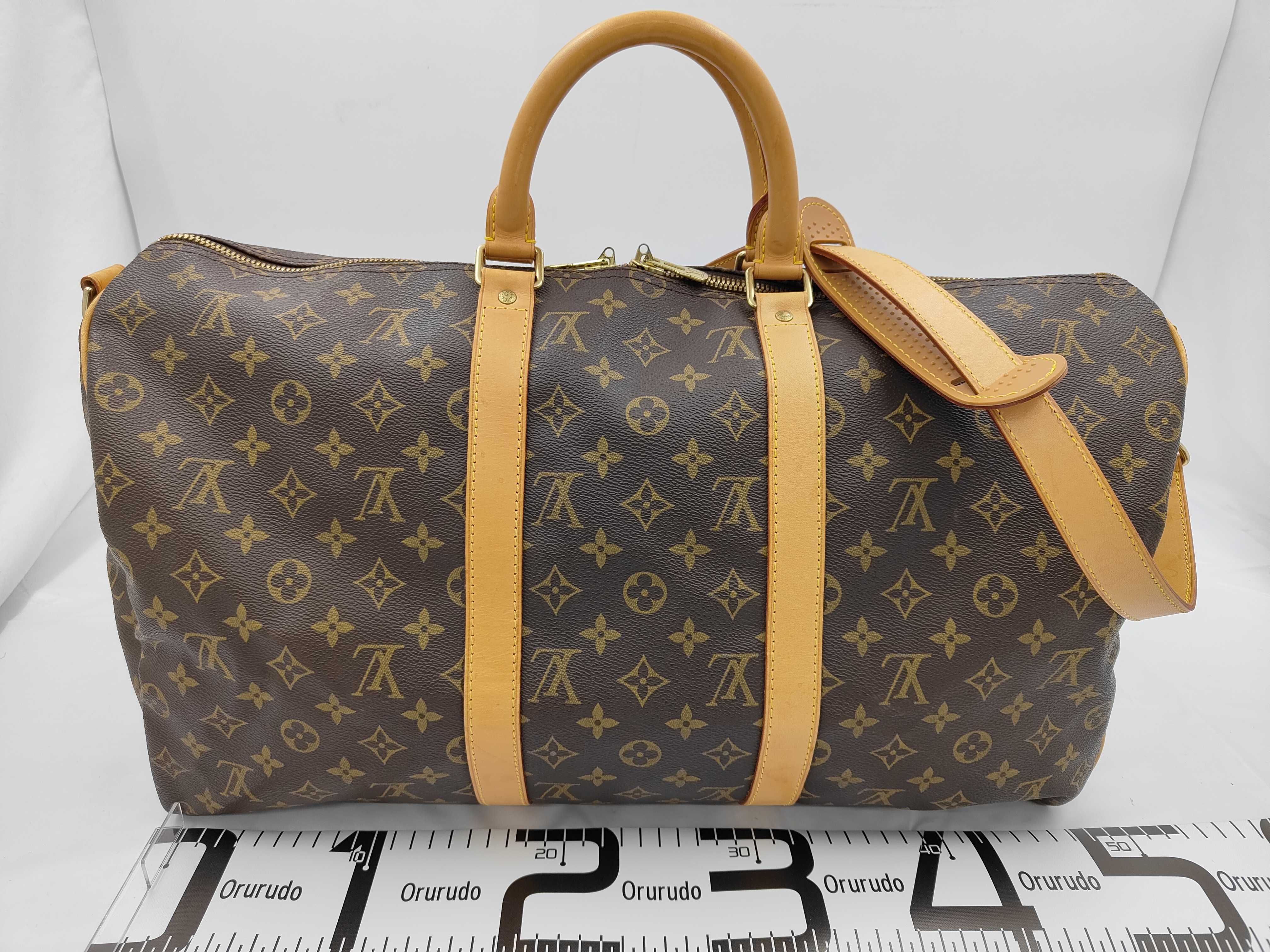 Monogram Keepall Bandoulière 50 Boston Bag — view 2