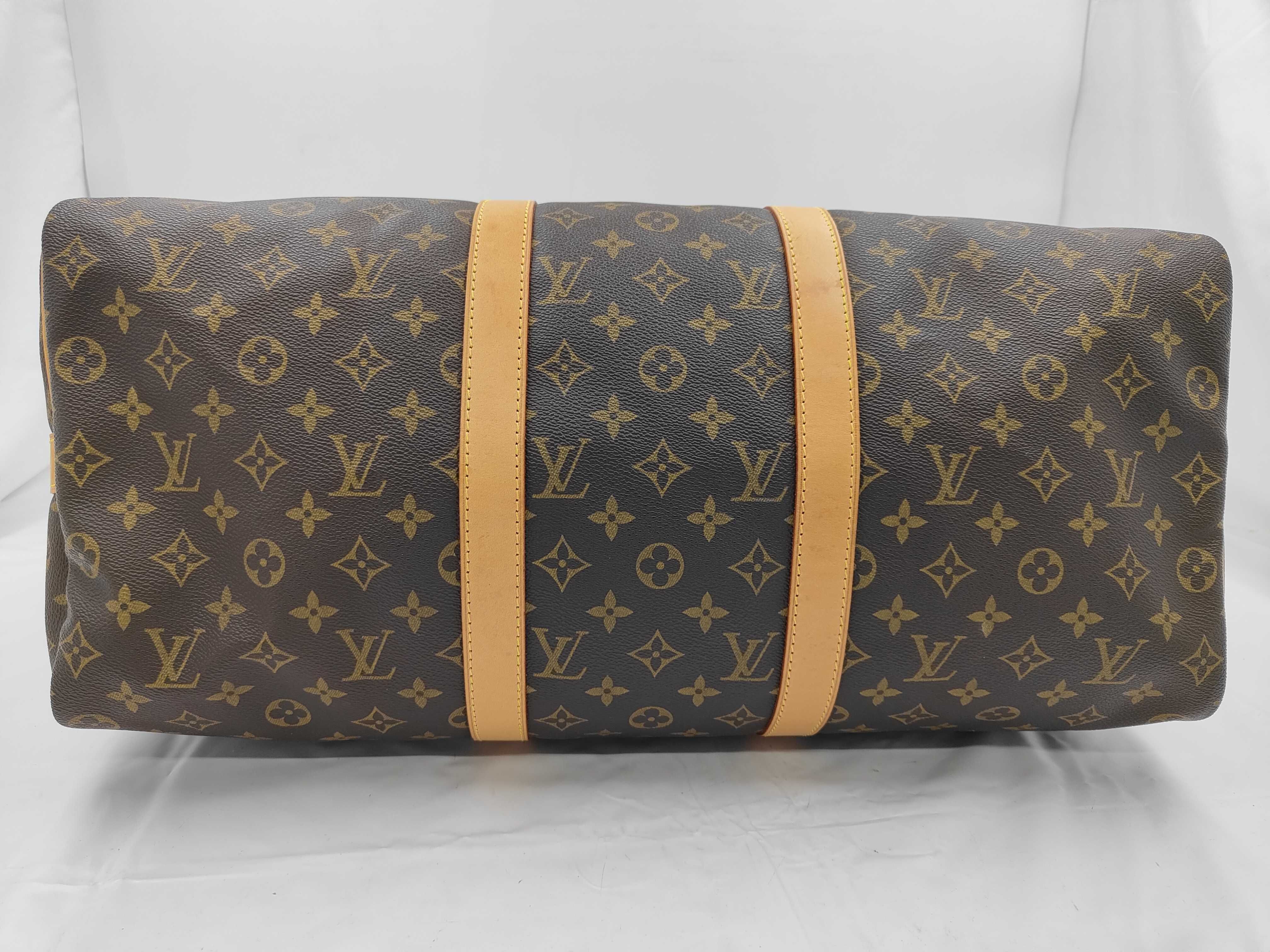 Monogram Keepall Bandoulière 50 Boston Bag — view 9