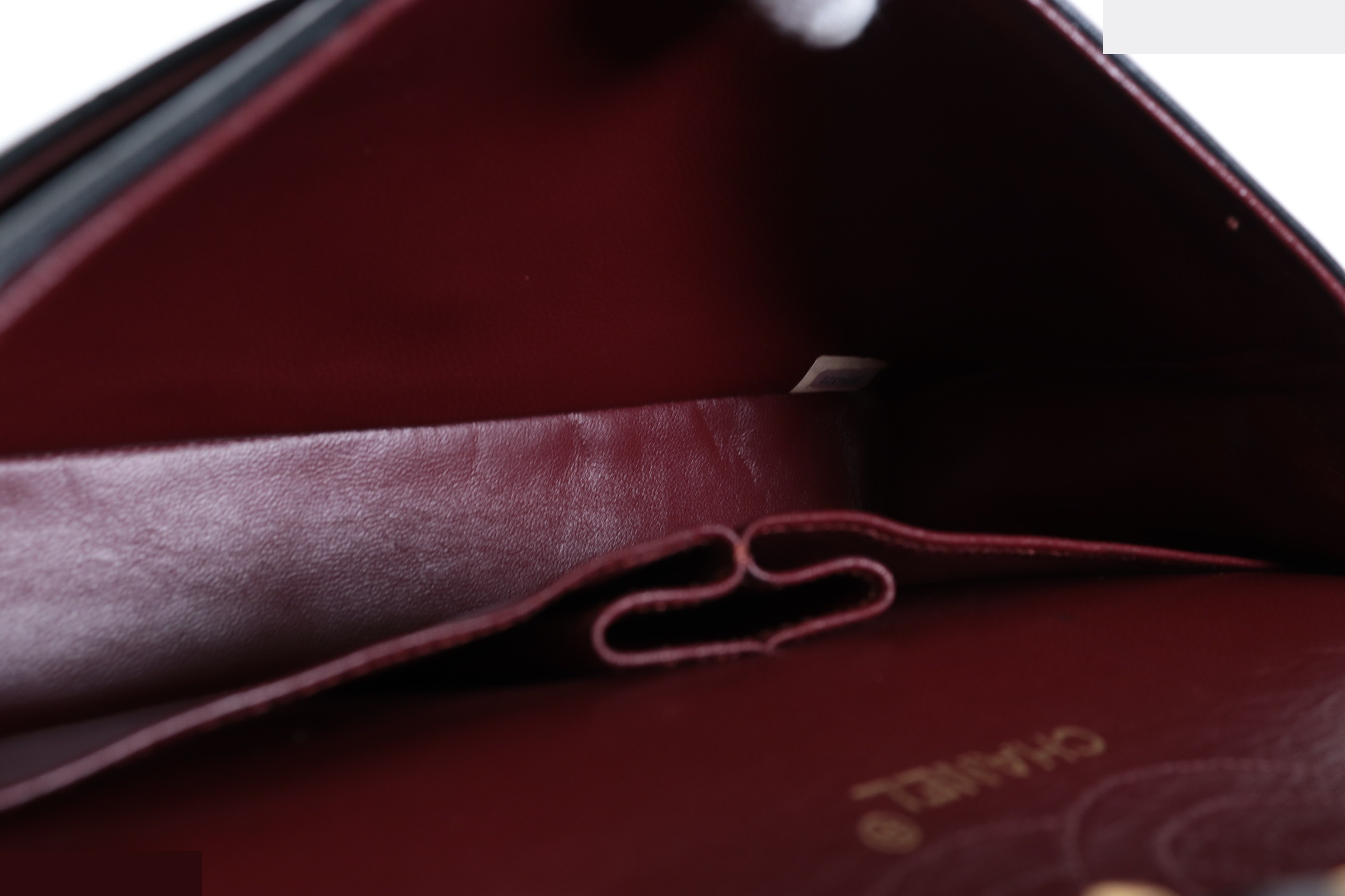 Double flap 25 Lambskin Chain Shoulder Bag, Series 0 — view 9