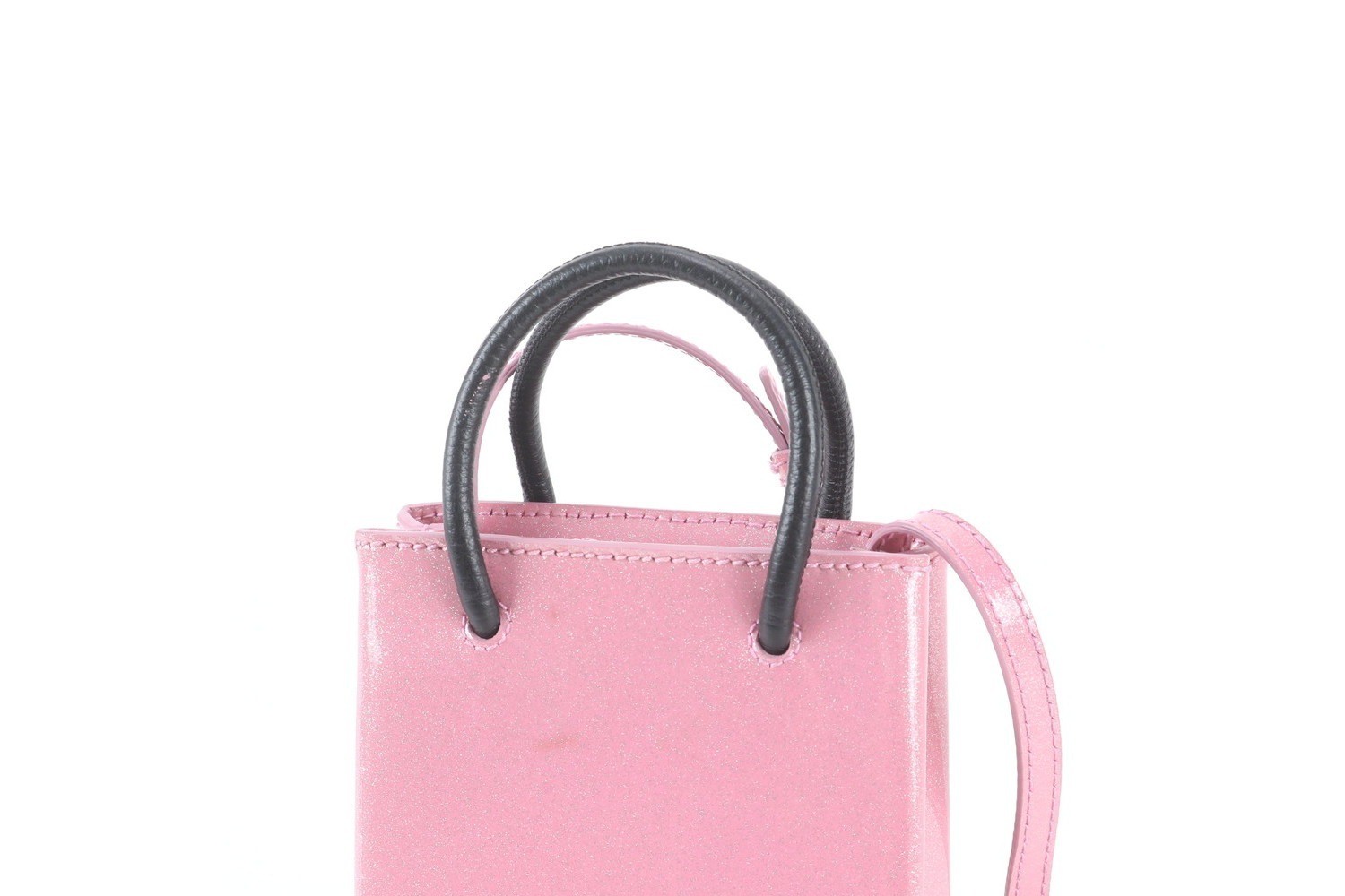 Shopping Phone Holder Leather 2-Way Shoulder Bag — view 3