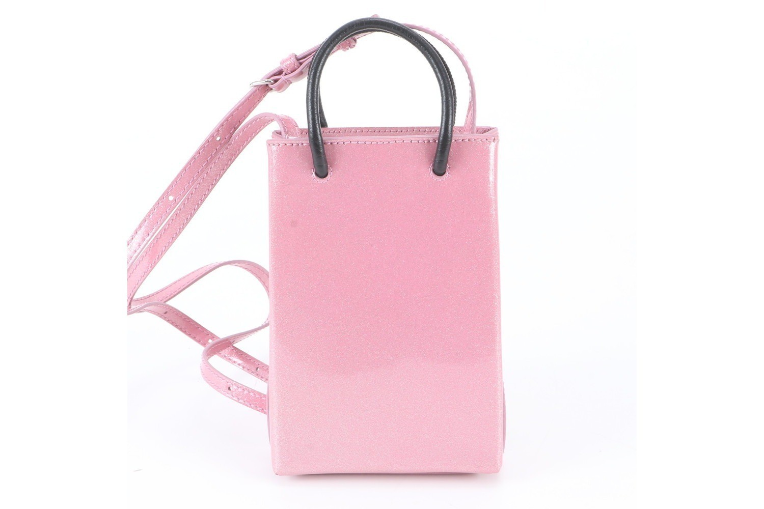 Shopping Phone Holder Leather 2-Way Shoulder Bag — view 4