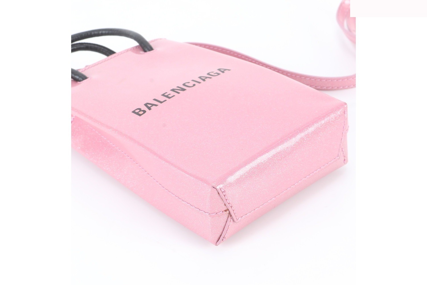 Shopping Phone Holder Leather 2-Way Shoulder Bag — view 6