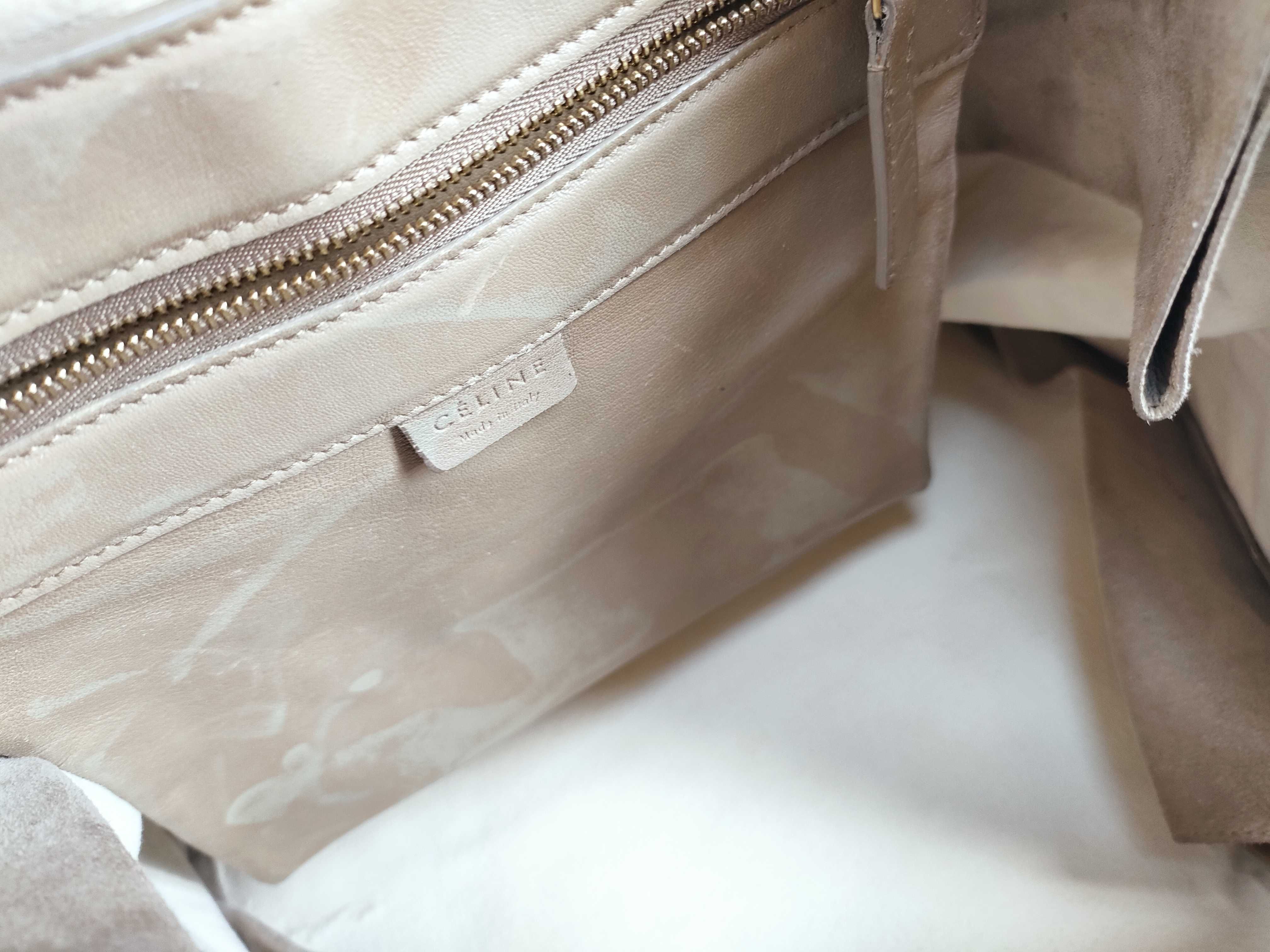 Horizontal Cabas Tote Bag with Side Zip — view 12