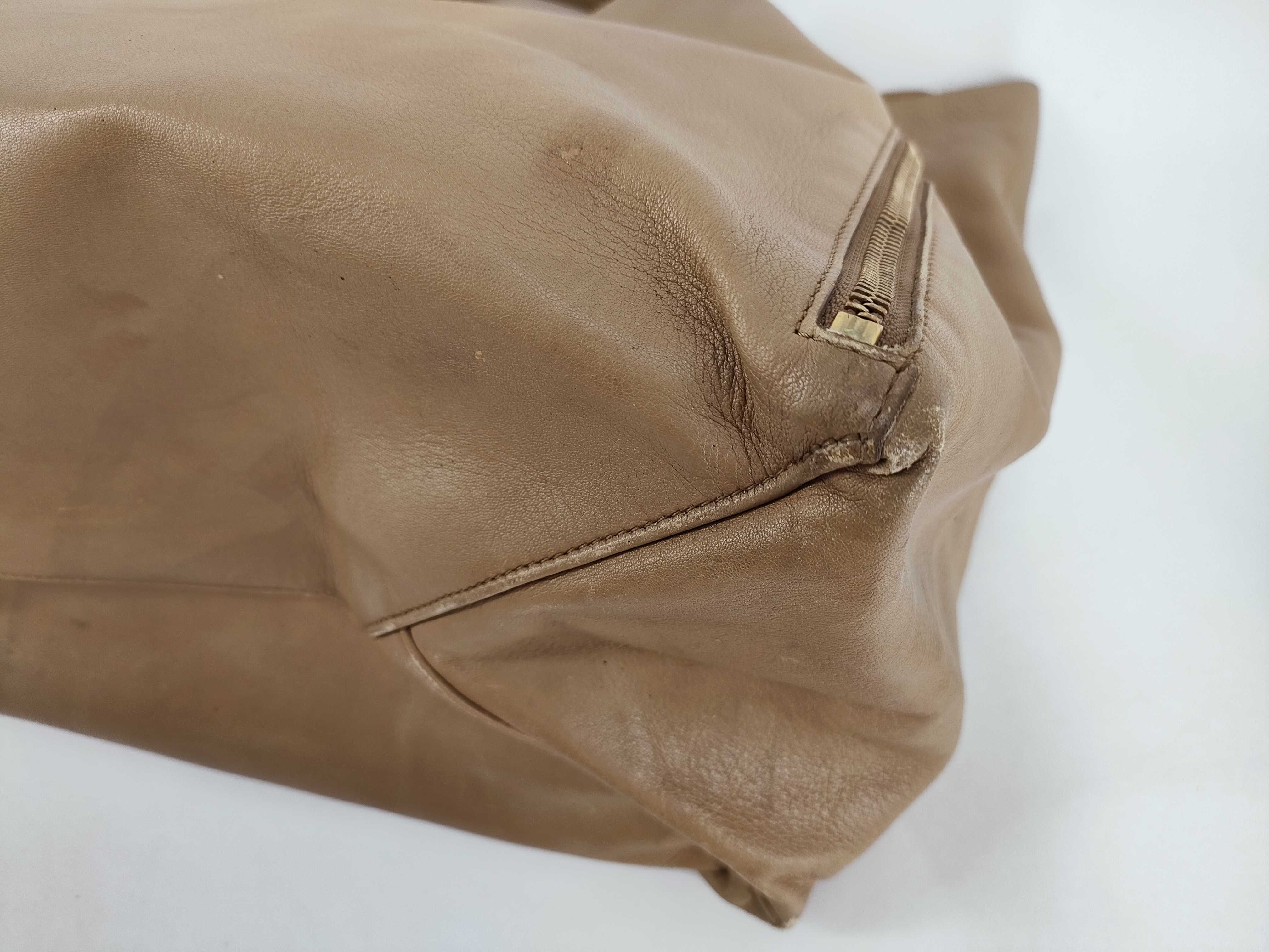 Horizontal Cabas Tote Bag with Side Zip — view 6