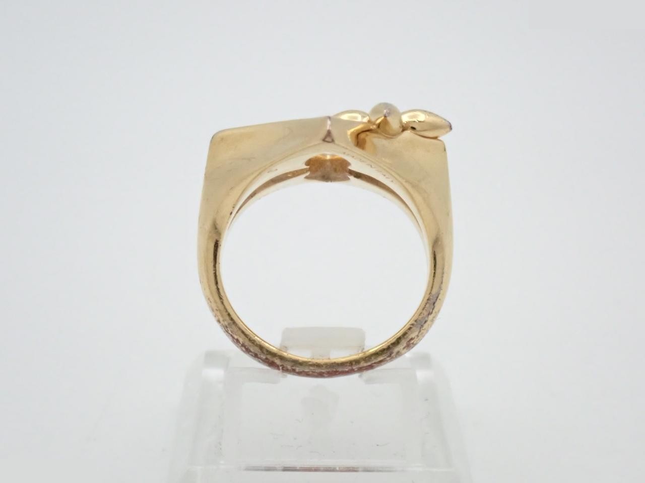 Flowergram Ring, Gold (GP), Size #9 — view 3