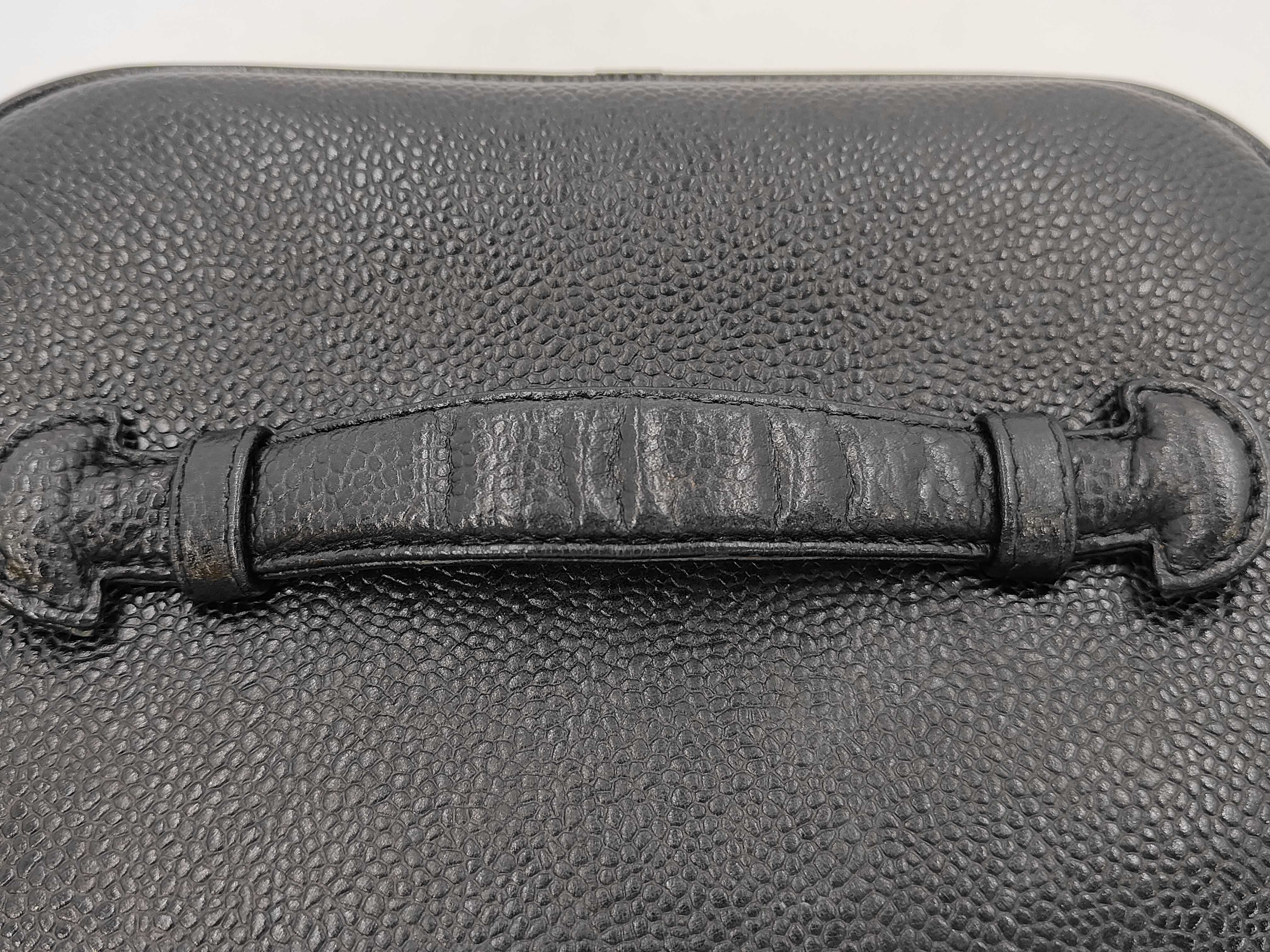 Caviar Skin Coco Mark Vanity Handbag Vanity Bag — view 5