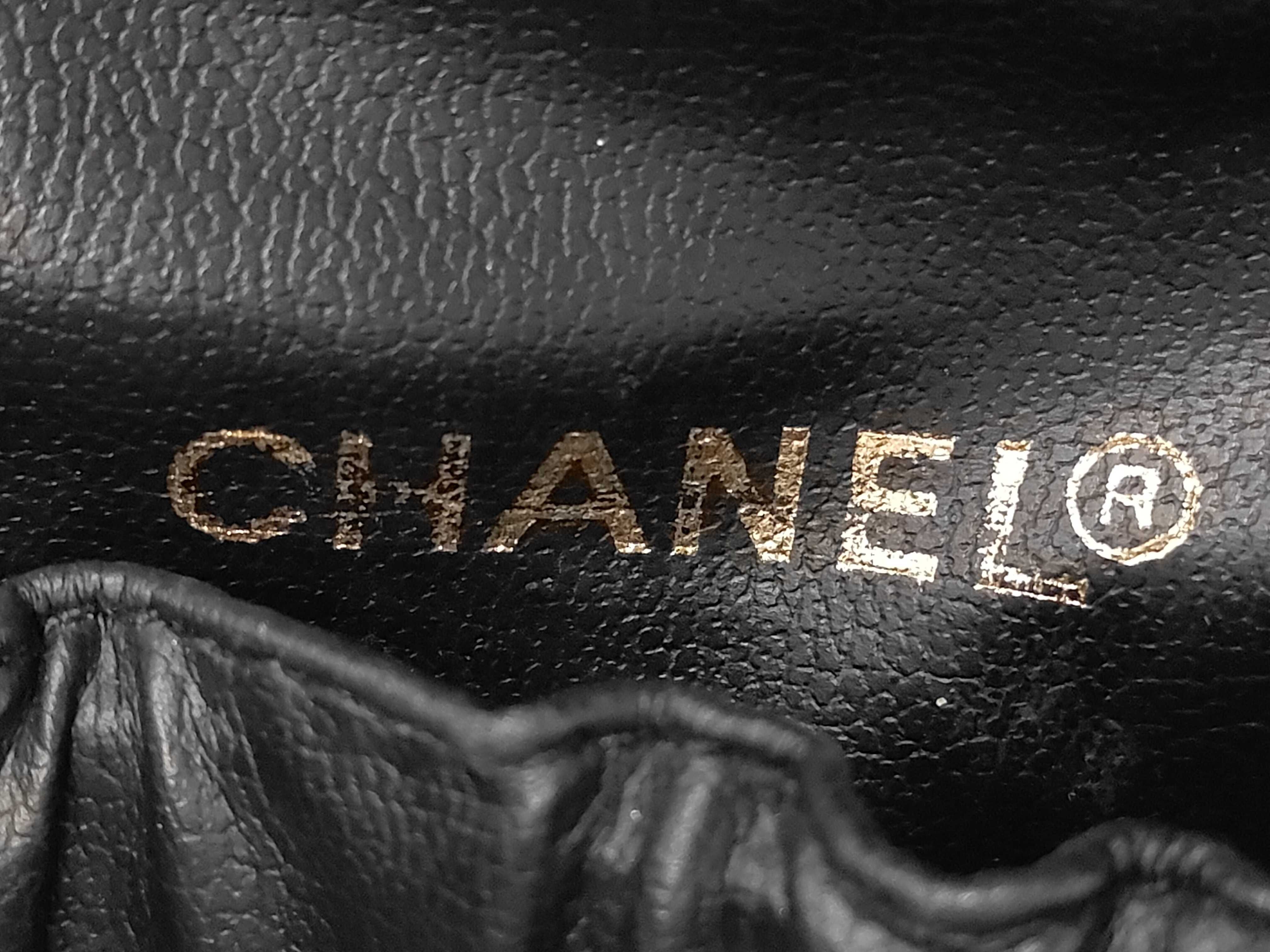 Caviar Skin Coco Mark Vanity Handbag Vanity Bag — view 10