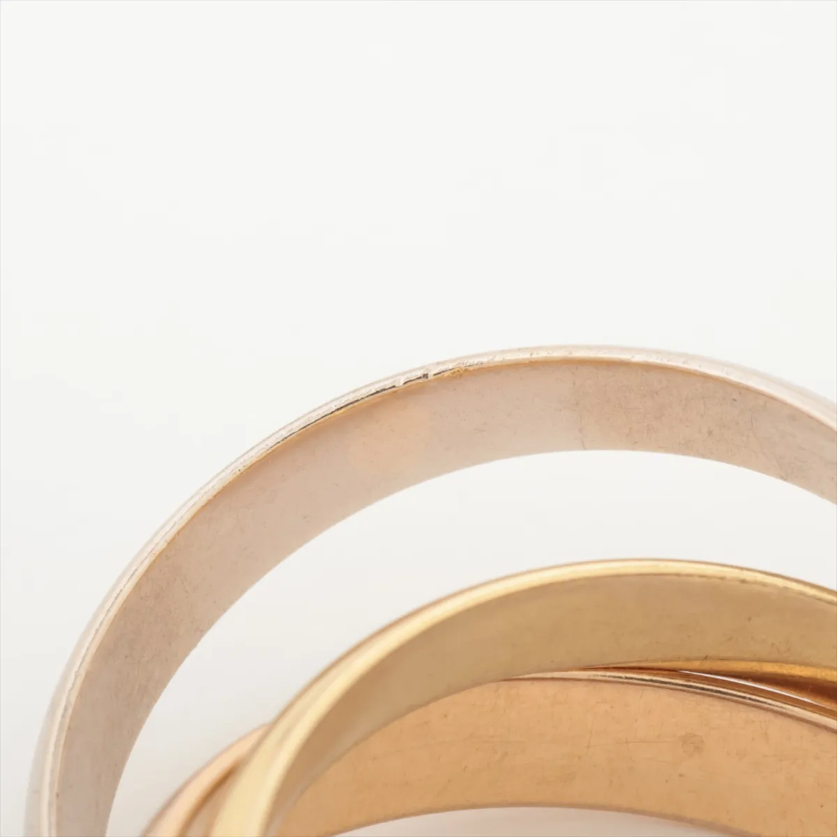 Trinity Ring 750(YG×PG×WG) 8.9g 54 TQ2289 Wax Eye — view 6