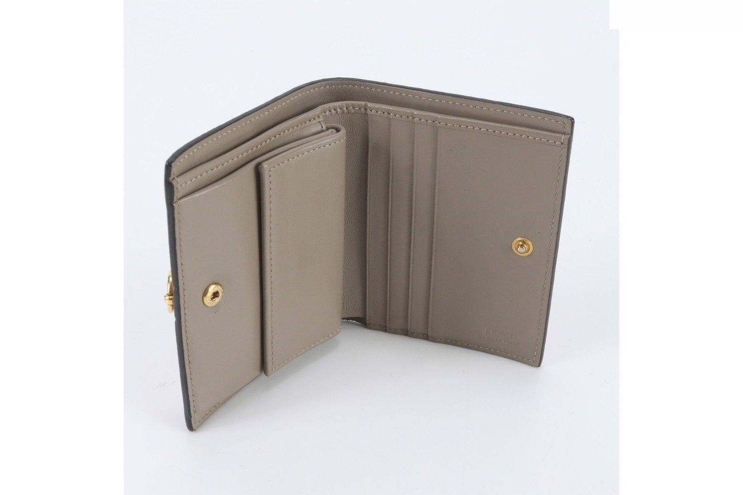 8M0387 Leather Bi-fold Wallet Compact Wallet — view 6