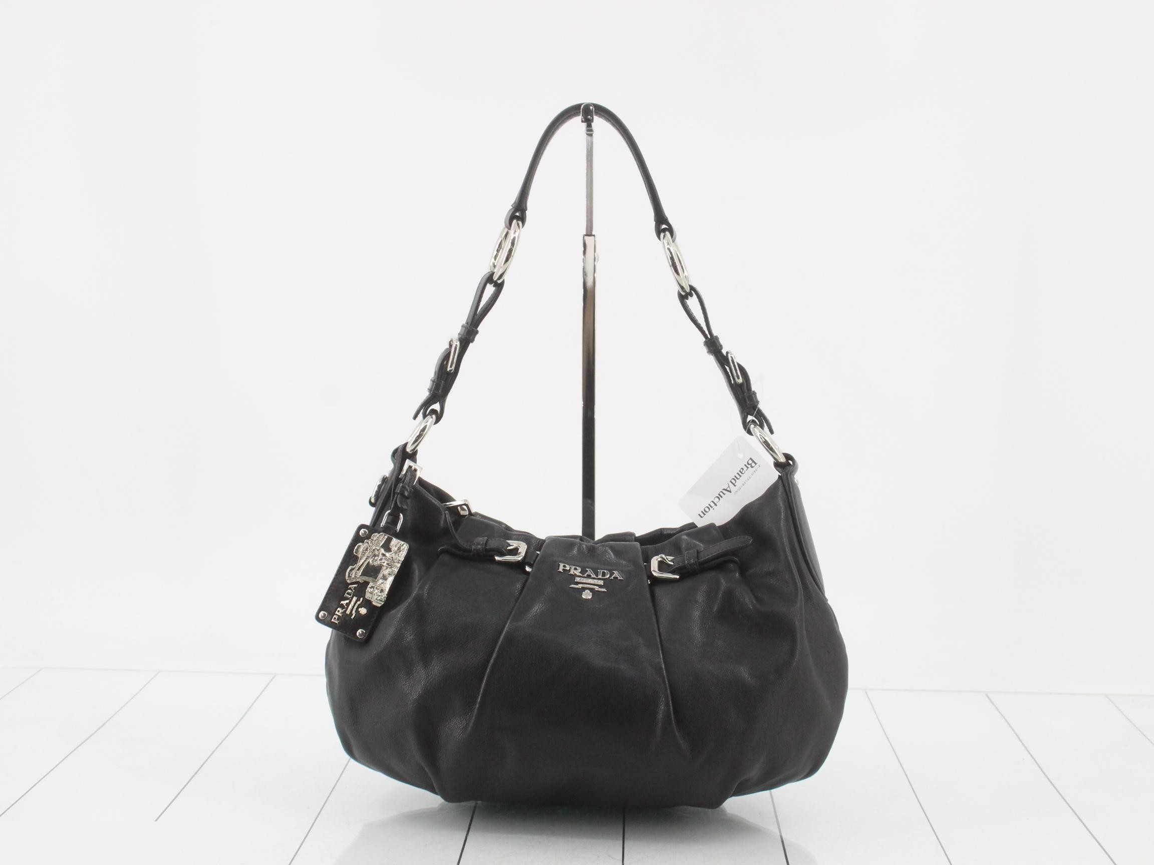 Nappa Black Shoulder Bag