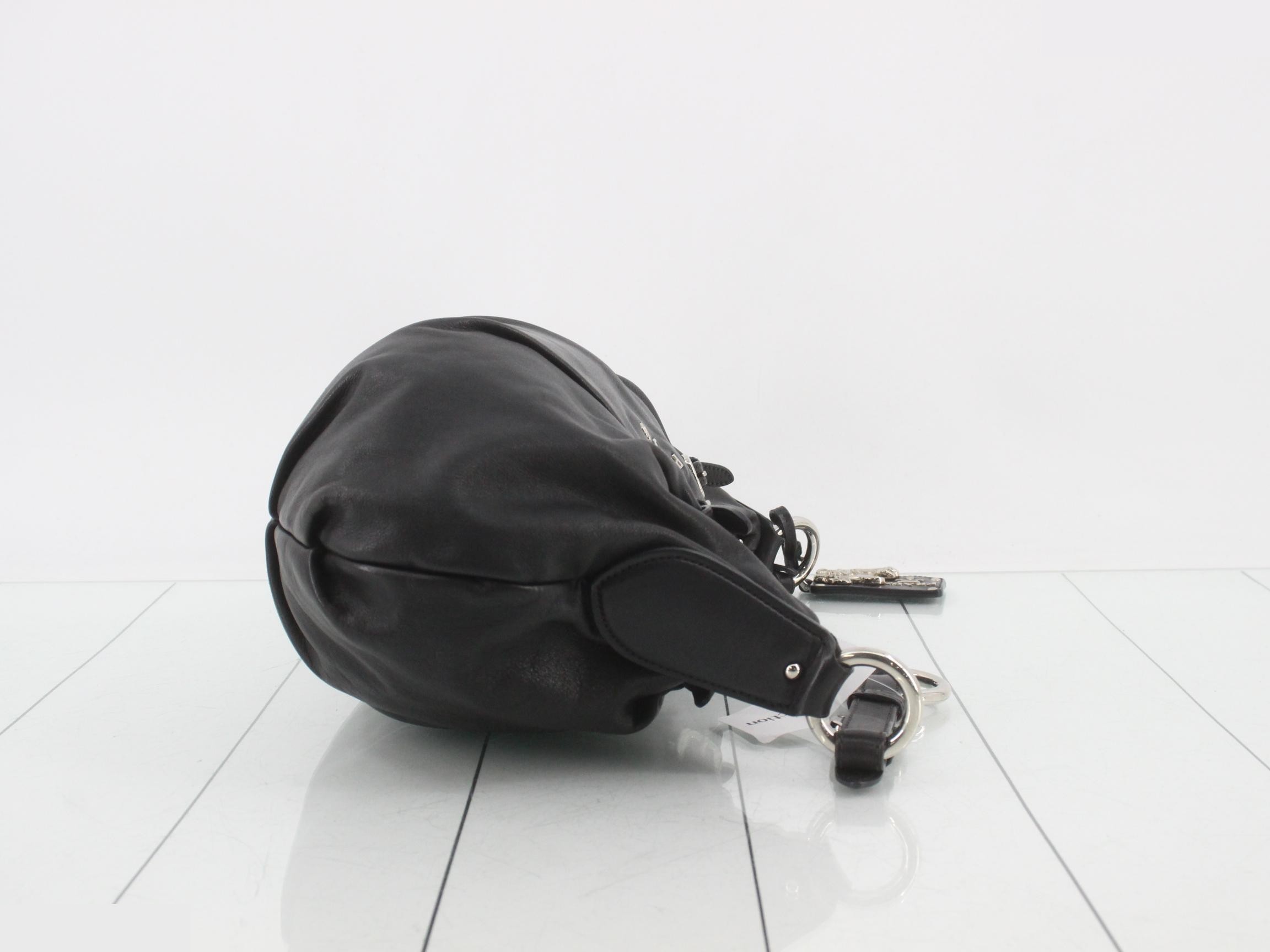 Nappa Black Shoulder Bag — view 3
