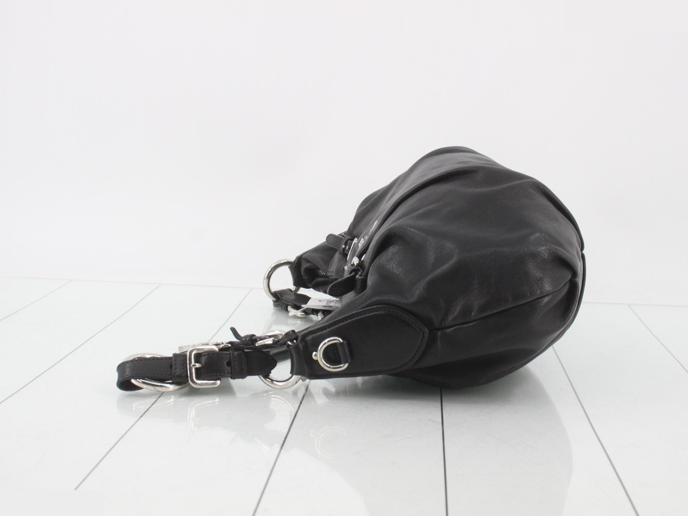 Nappa Black Shoulder Bag — view 4