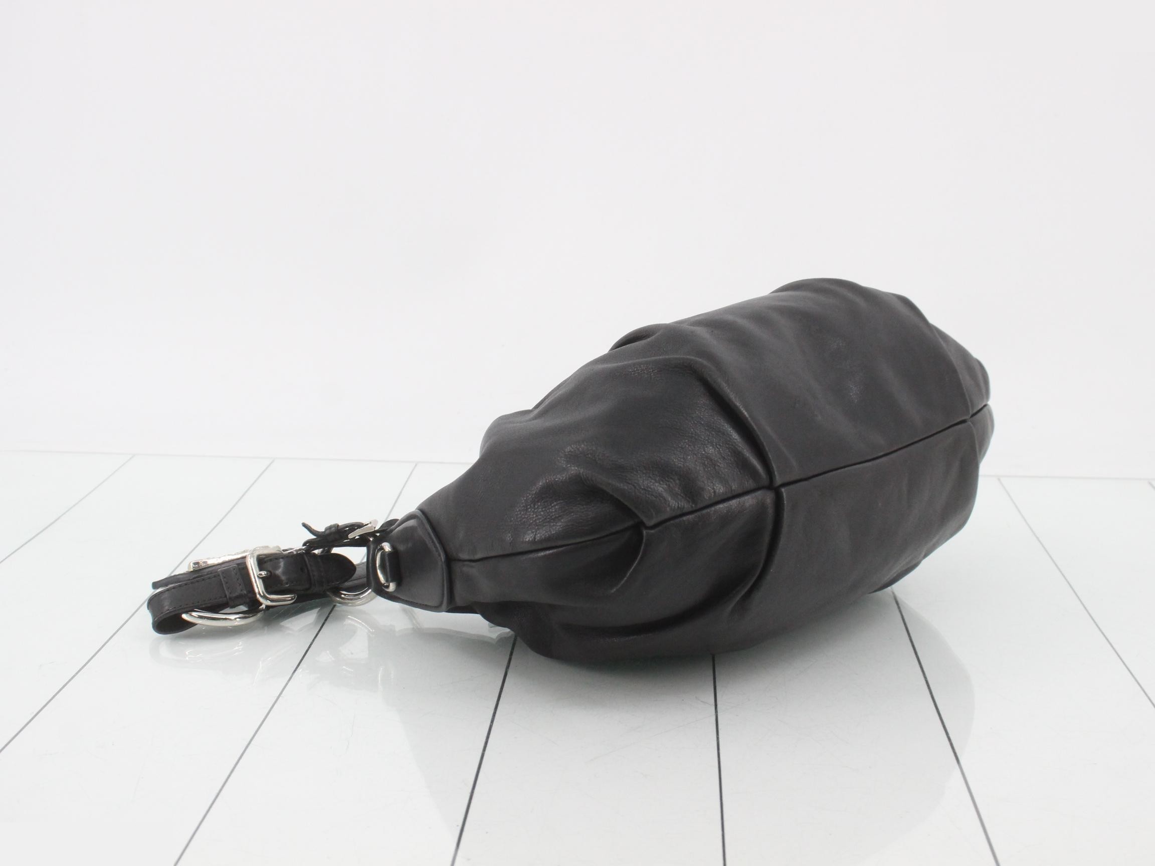Nappa Black Shoulder Bag — view 5