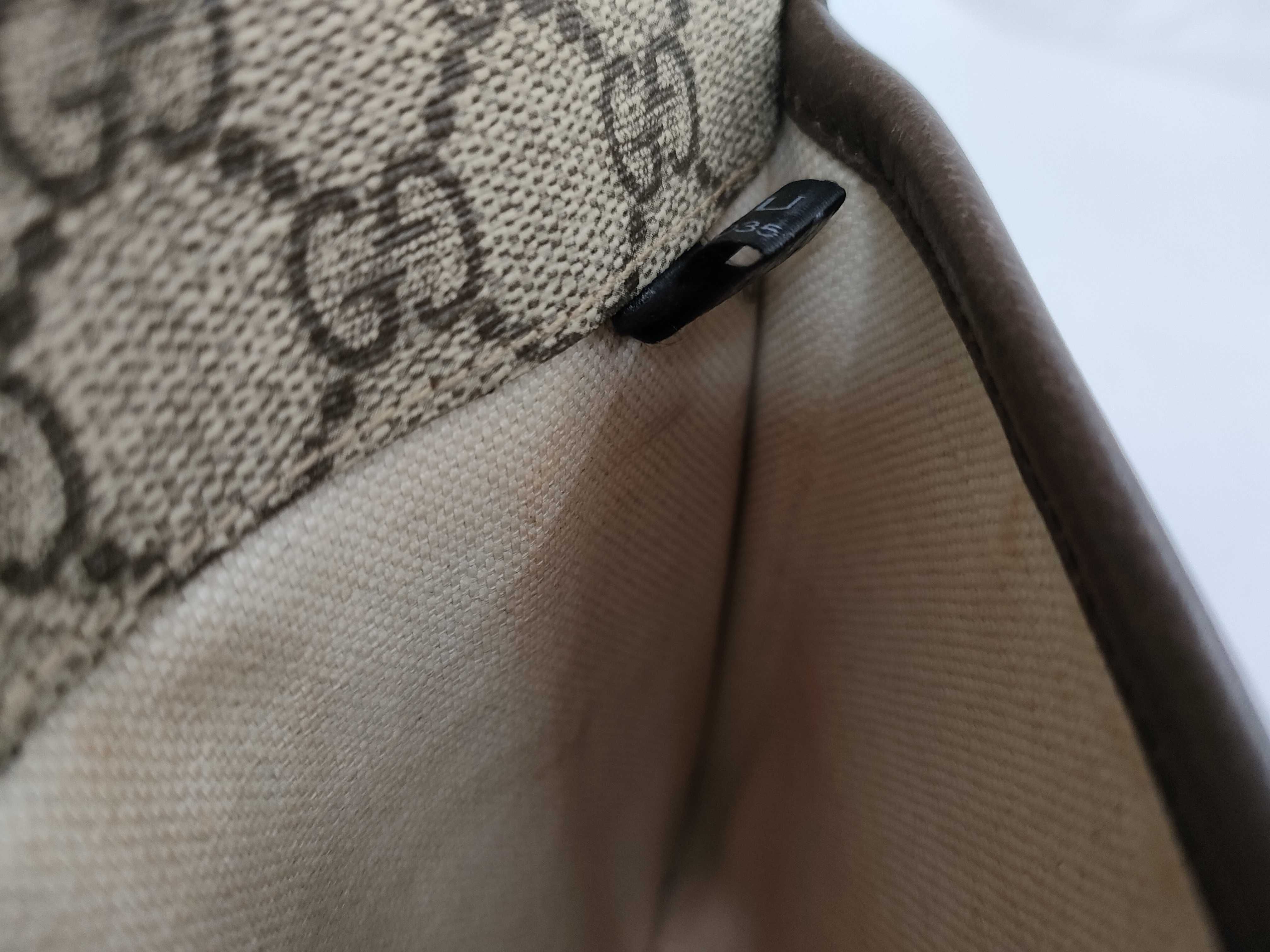 GG Tiger Head Shoulder Bag, Brown Shoulder Bag — view 11