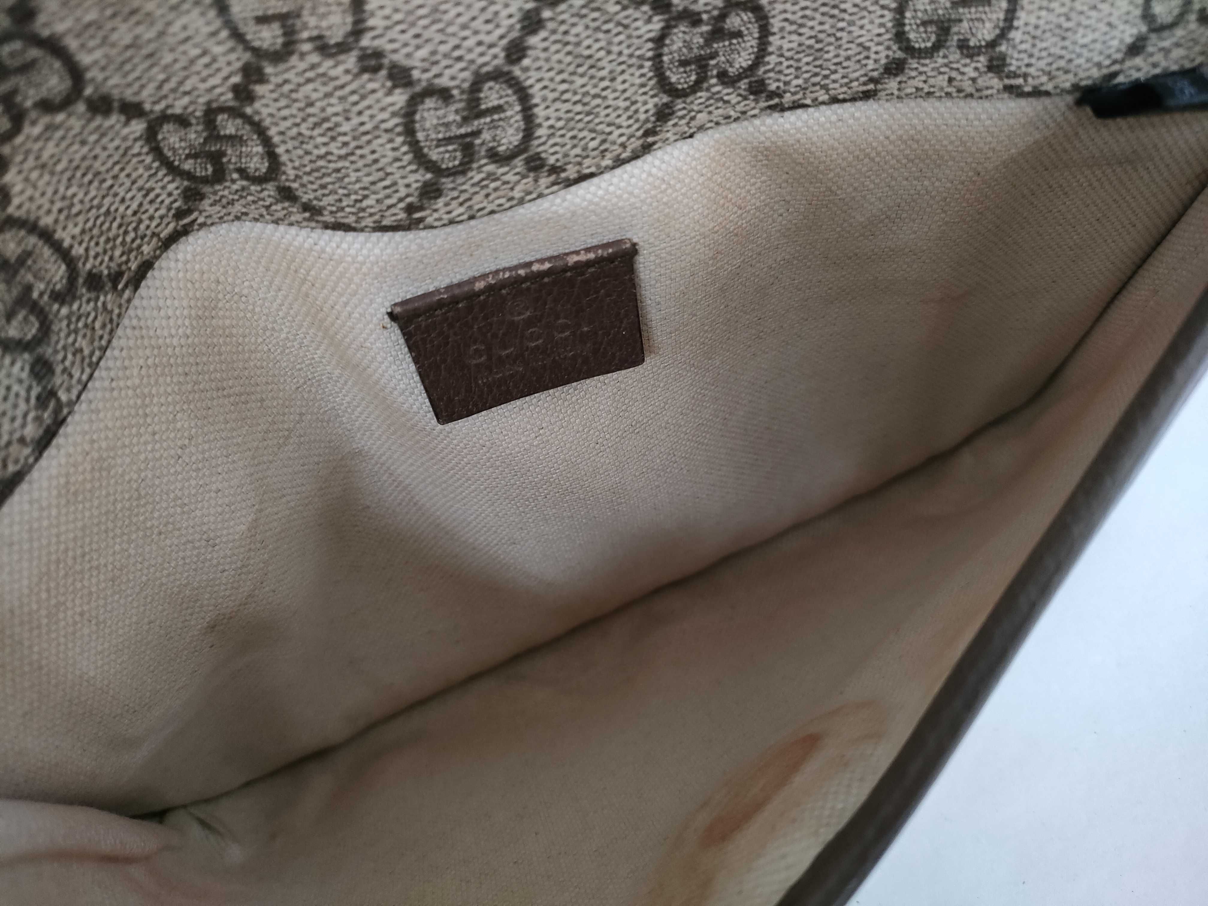 GG Tiger Head Shoulder Bag, Brown Shoulder Bag — view 9